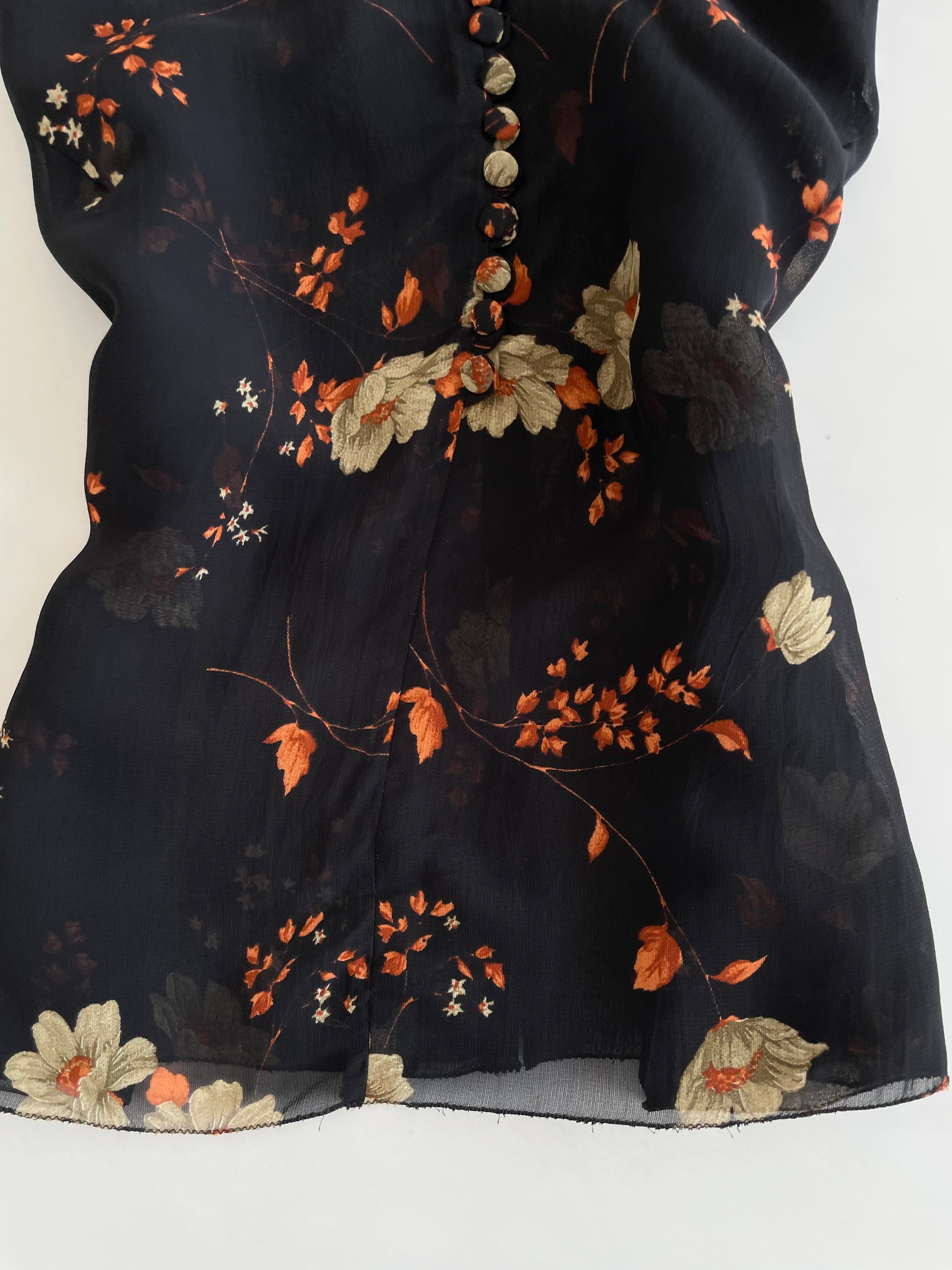 Vintage Sheer Top-Bust 42 - Image 2