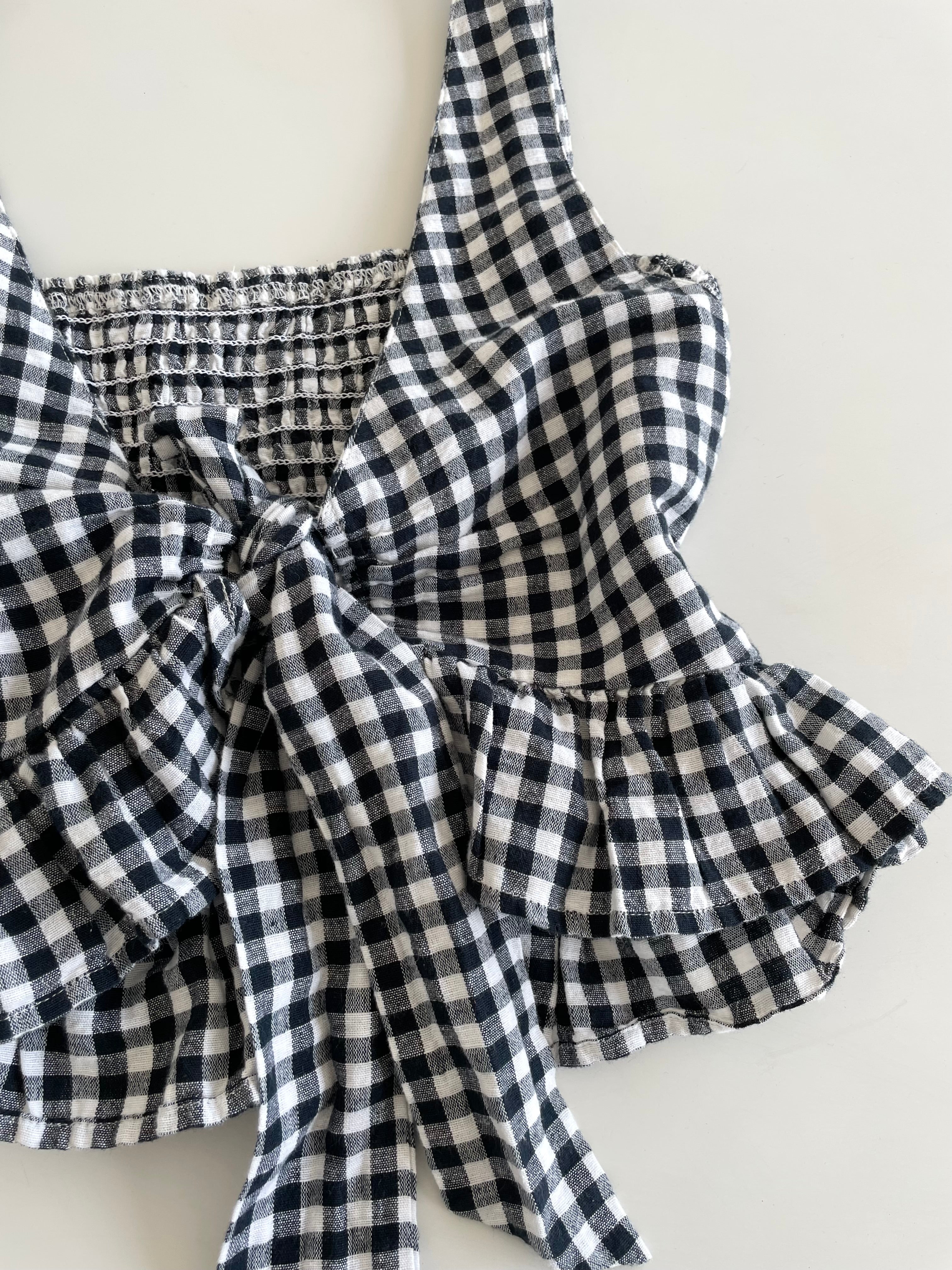 American Eagle Gingham Top-Bust 40 - Image 2