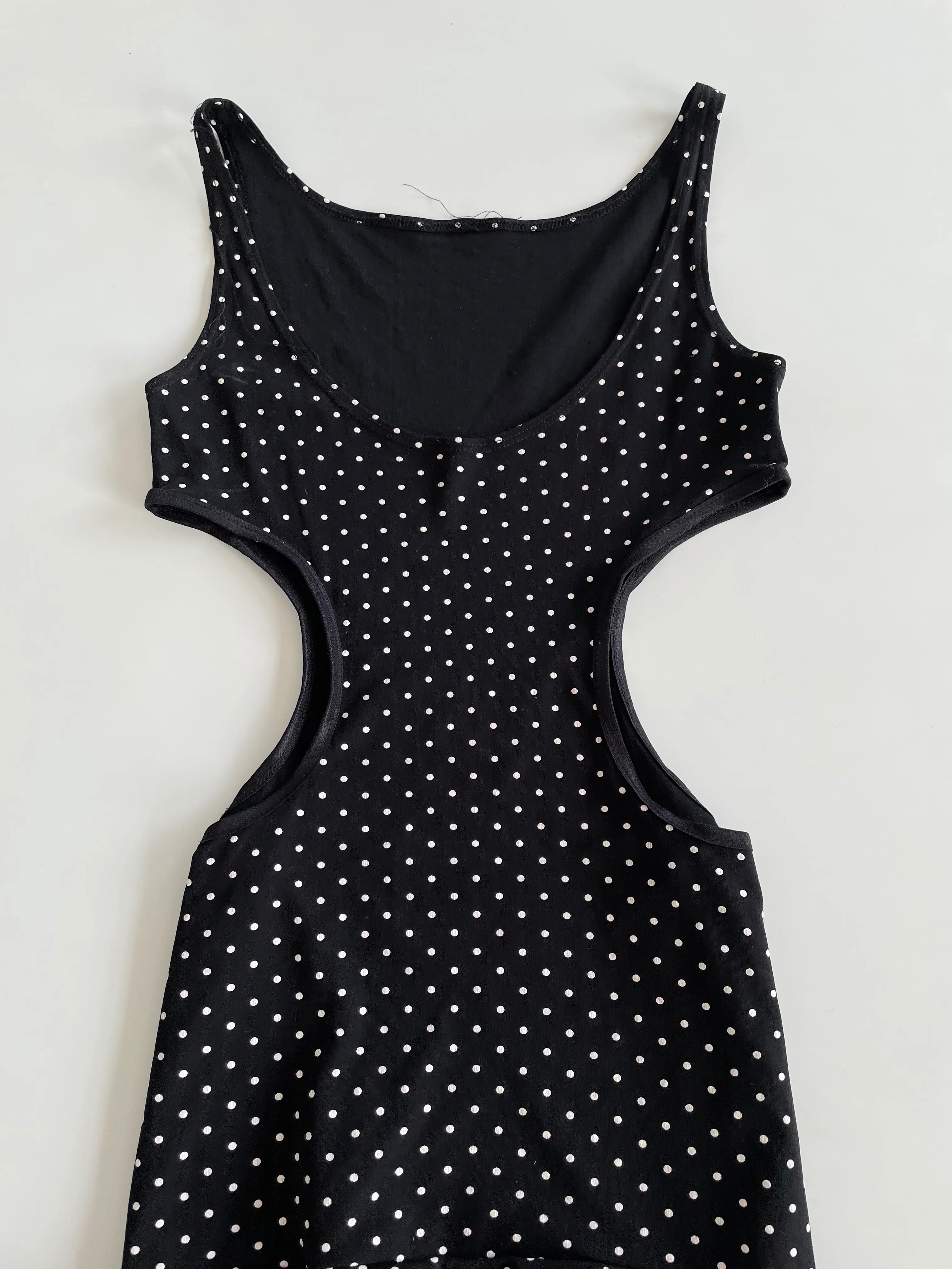 Cutout Polka Dot Dress-Bust 30 to 32 - Image 2
