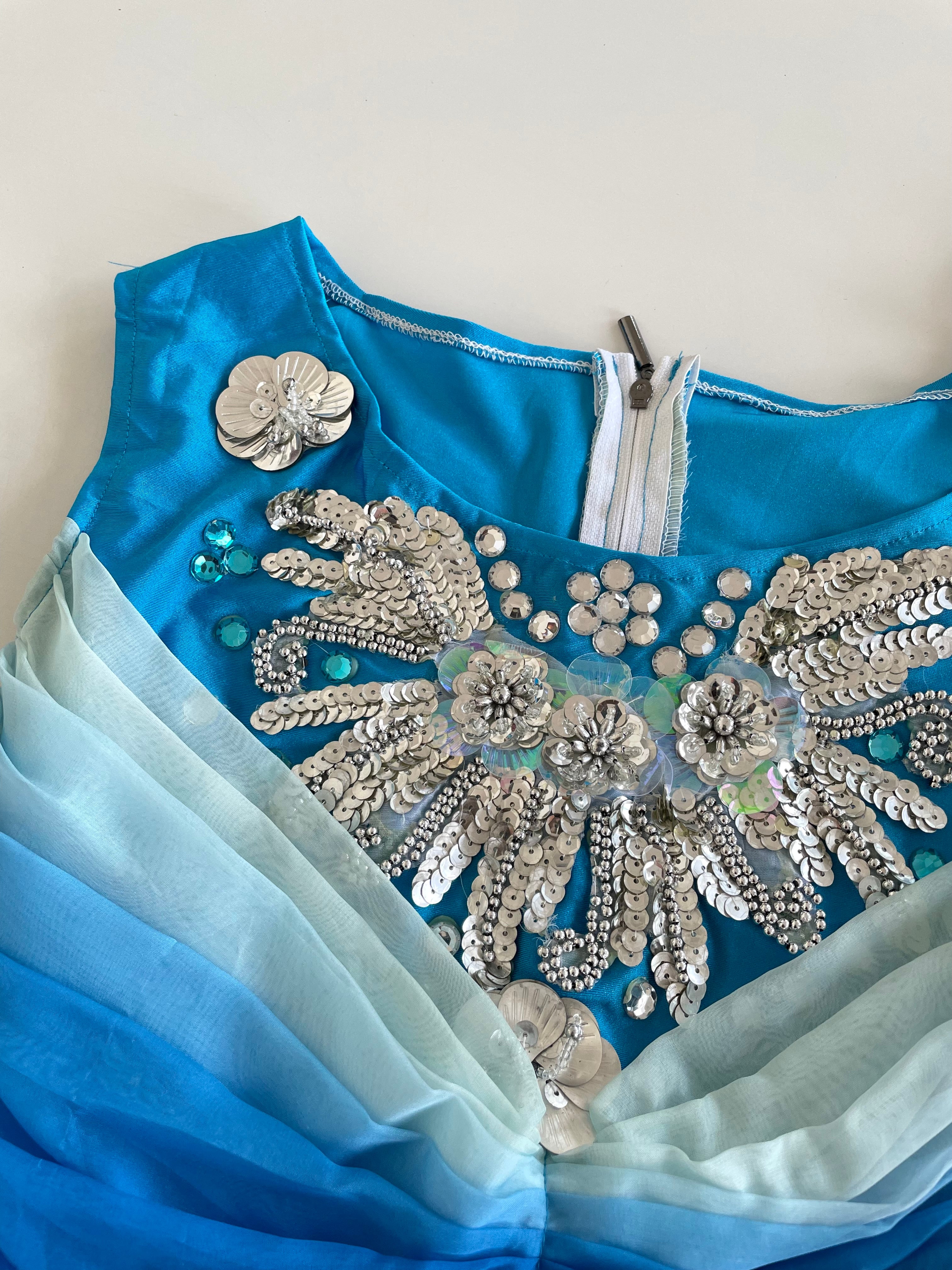 Heavily Hand Embroidered Desi Top-Bust 30 to 32 - Image 2