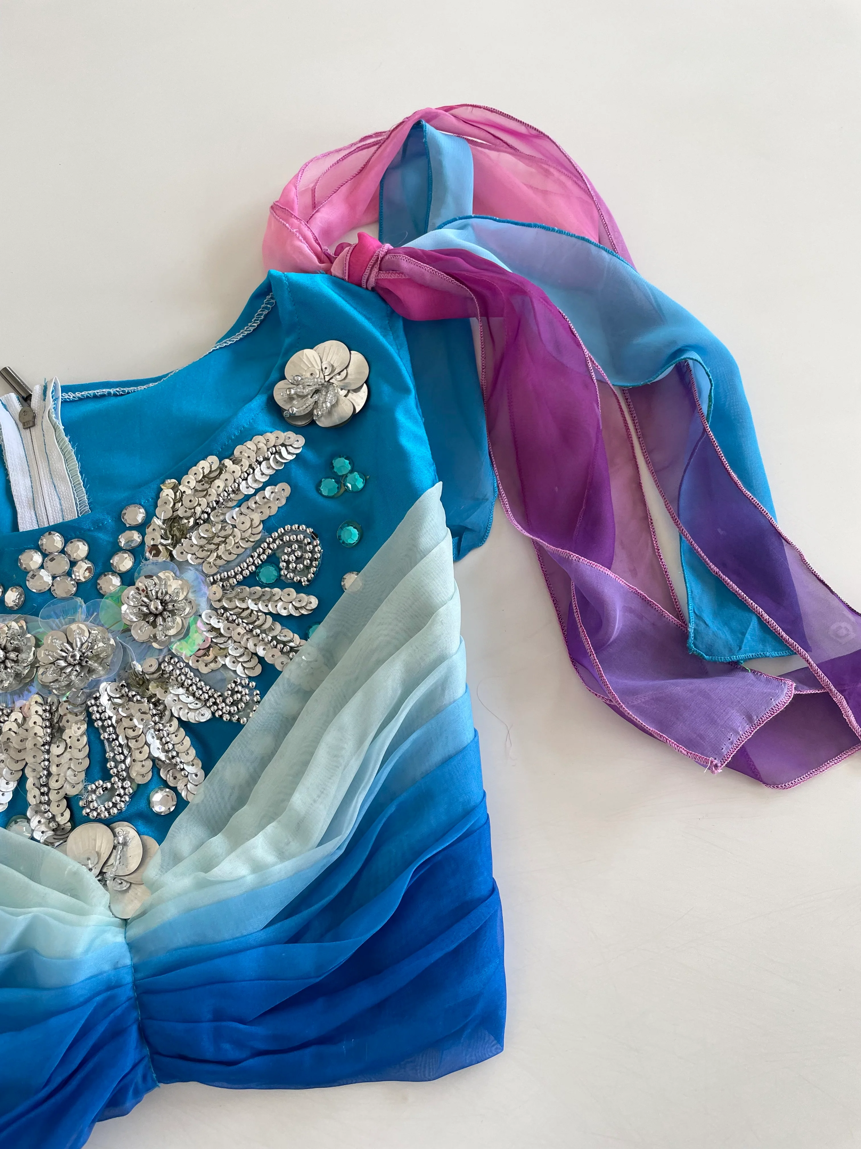 Heavily Hand Embroidered Desi Top-Bust 30 to 32 - Image 3