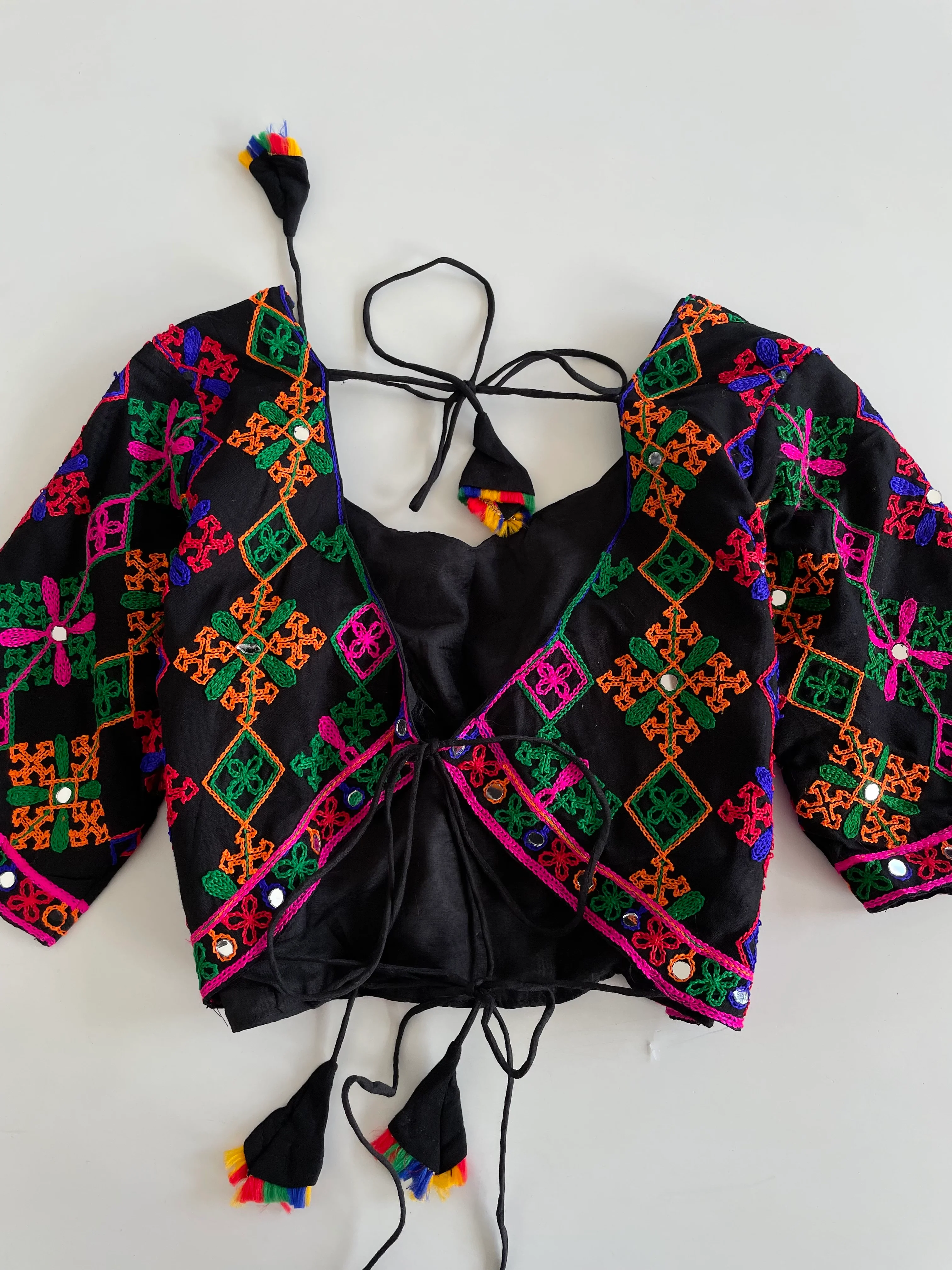 Embroidered Desi Top-Bust 34 - Image 3