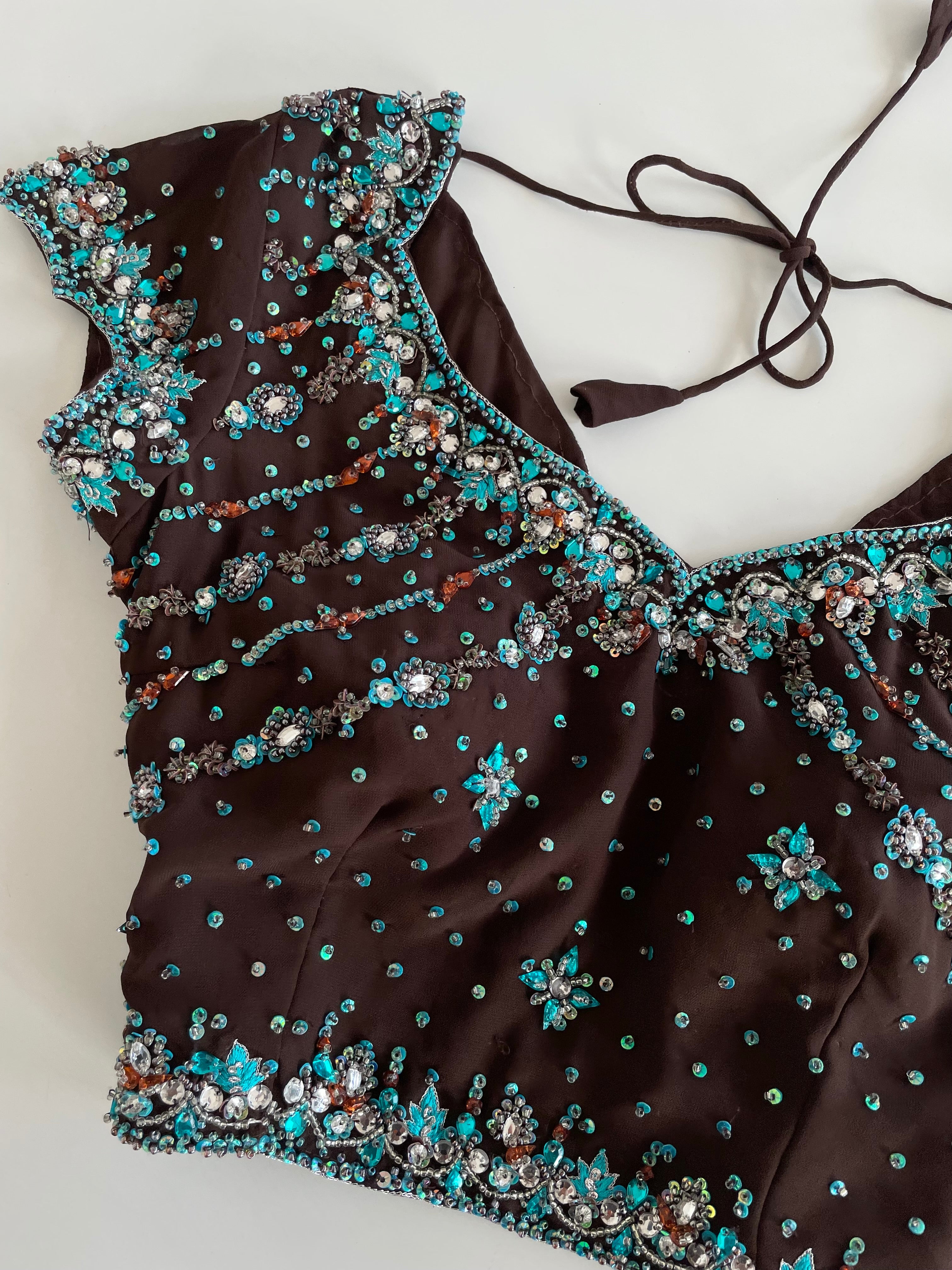 Embroidered Desi Top-Bust 34 - Image 2
