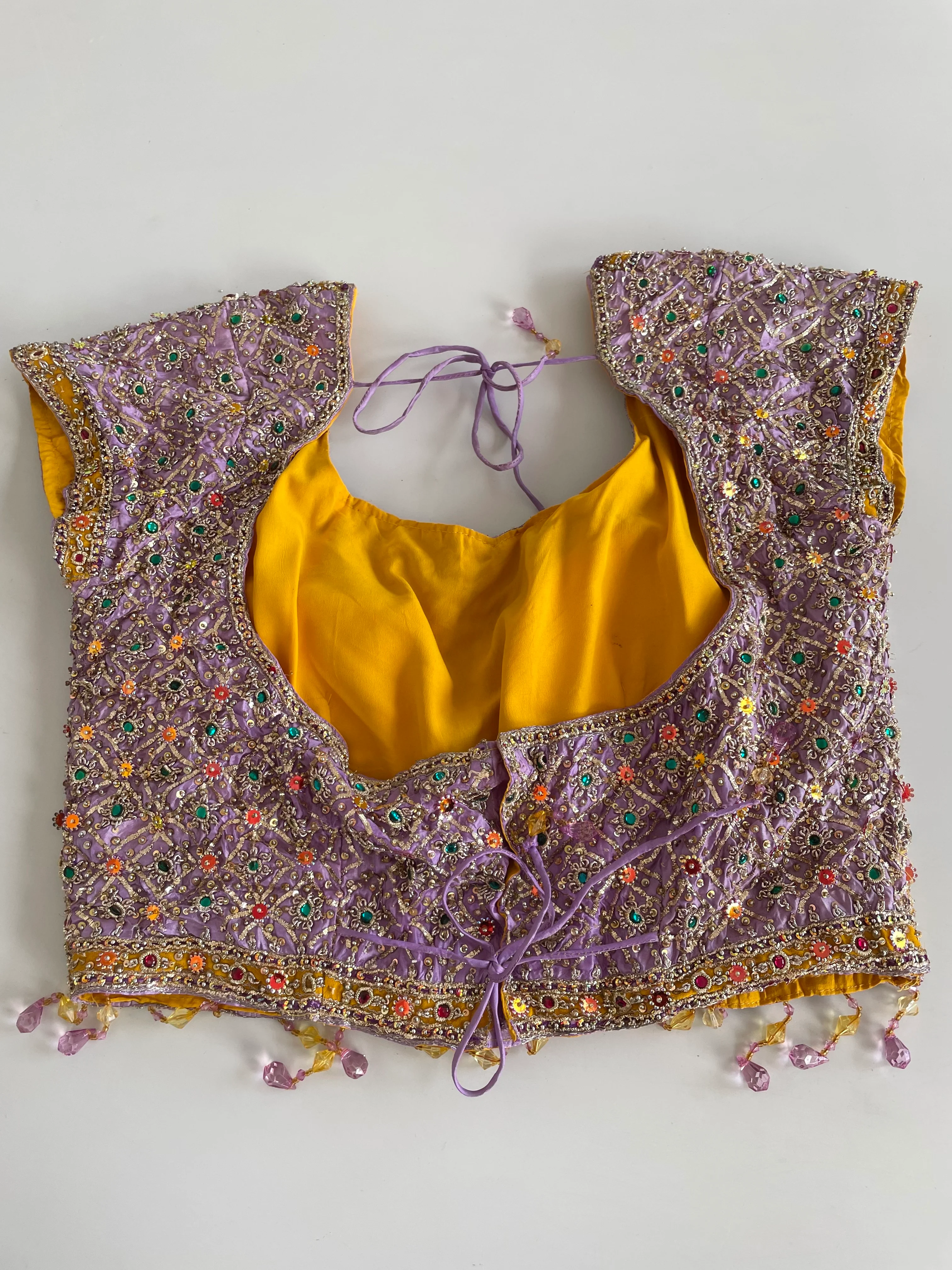 Embroidered Desi Top-Bust 34 - Image 3