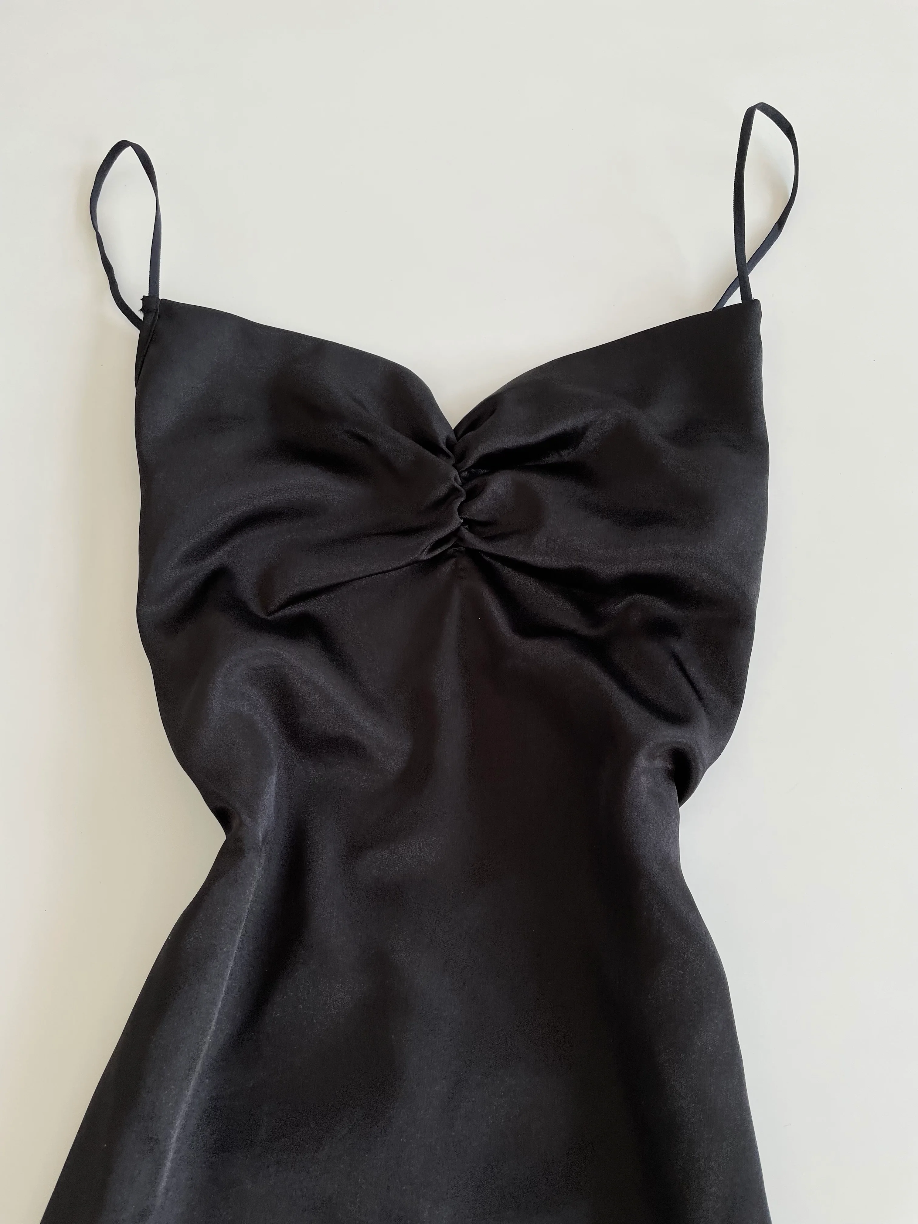 Carmel Satin slip Dress-Bust 34 - Image 2