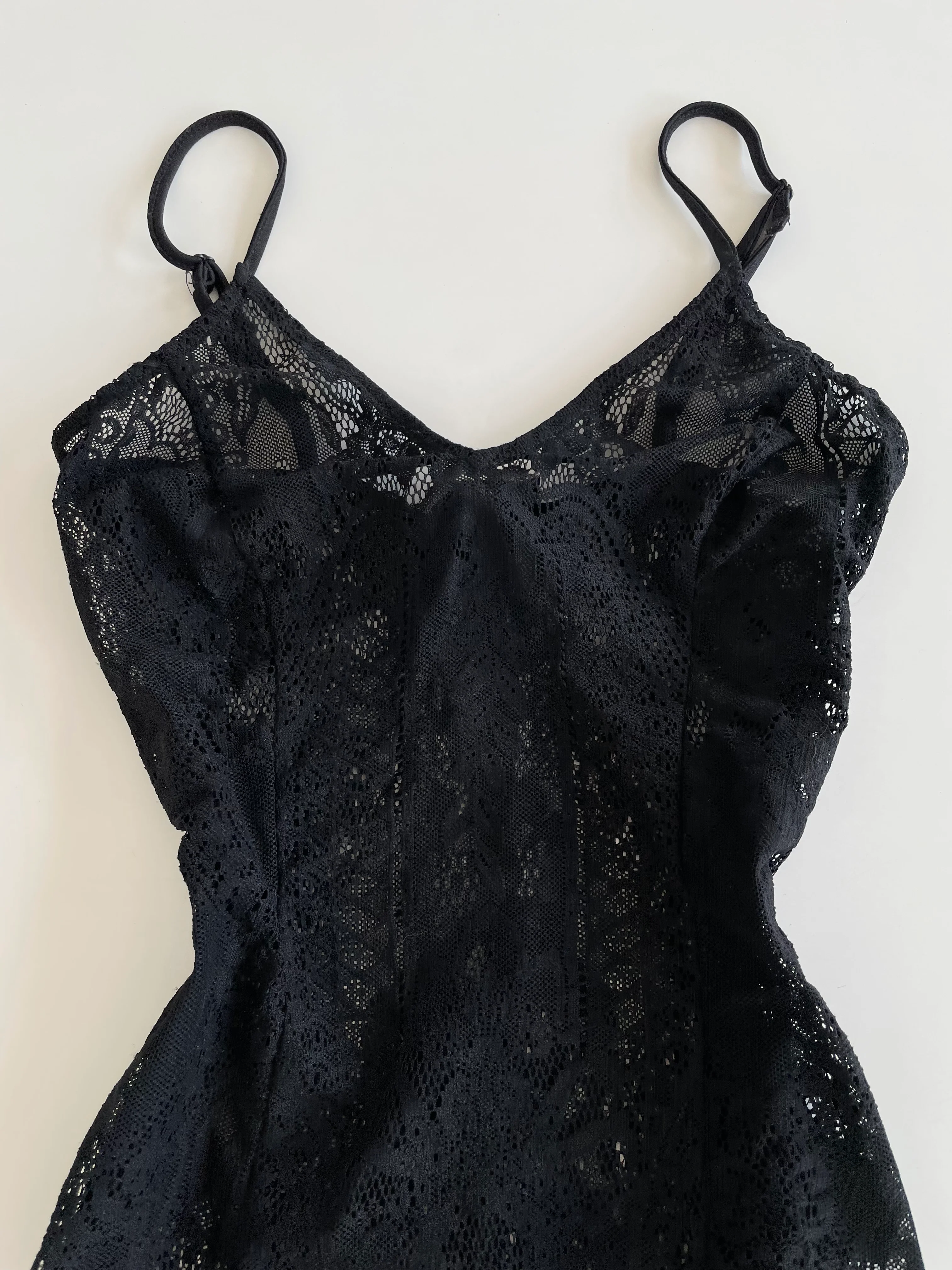 Bardot Lacy Sheer Bodysuit -Bust 28 to 30 - Image 2