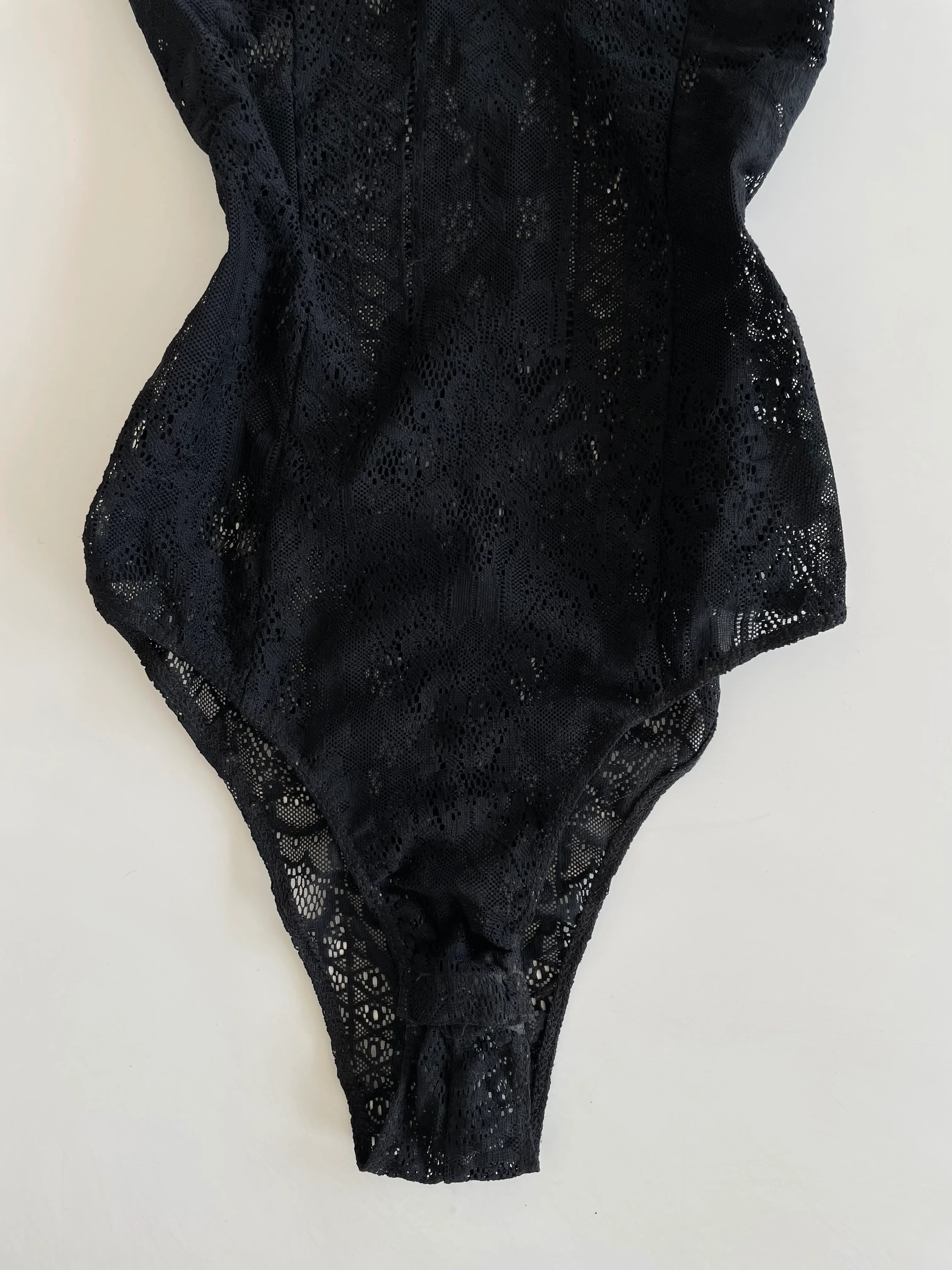 Bardot Lacy Sheer Bodysuit -Bust 28 to 30 - Image 3