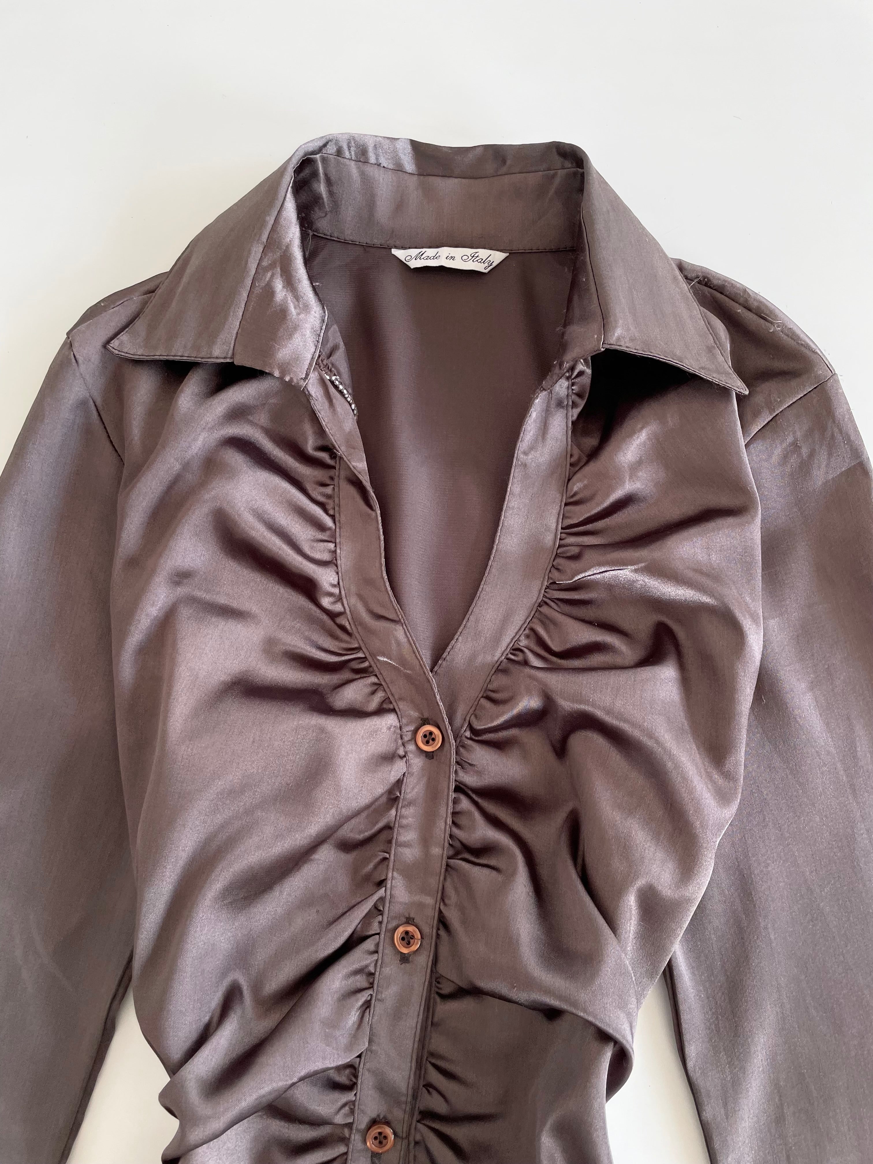 Italian Vintage Bodysuit -Bust 34 - Image 3