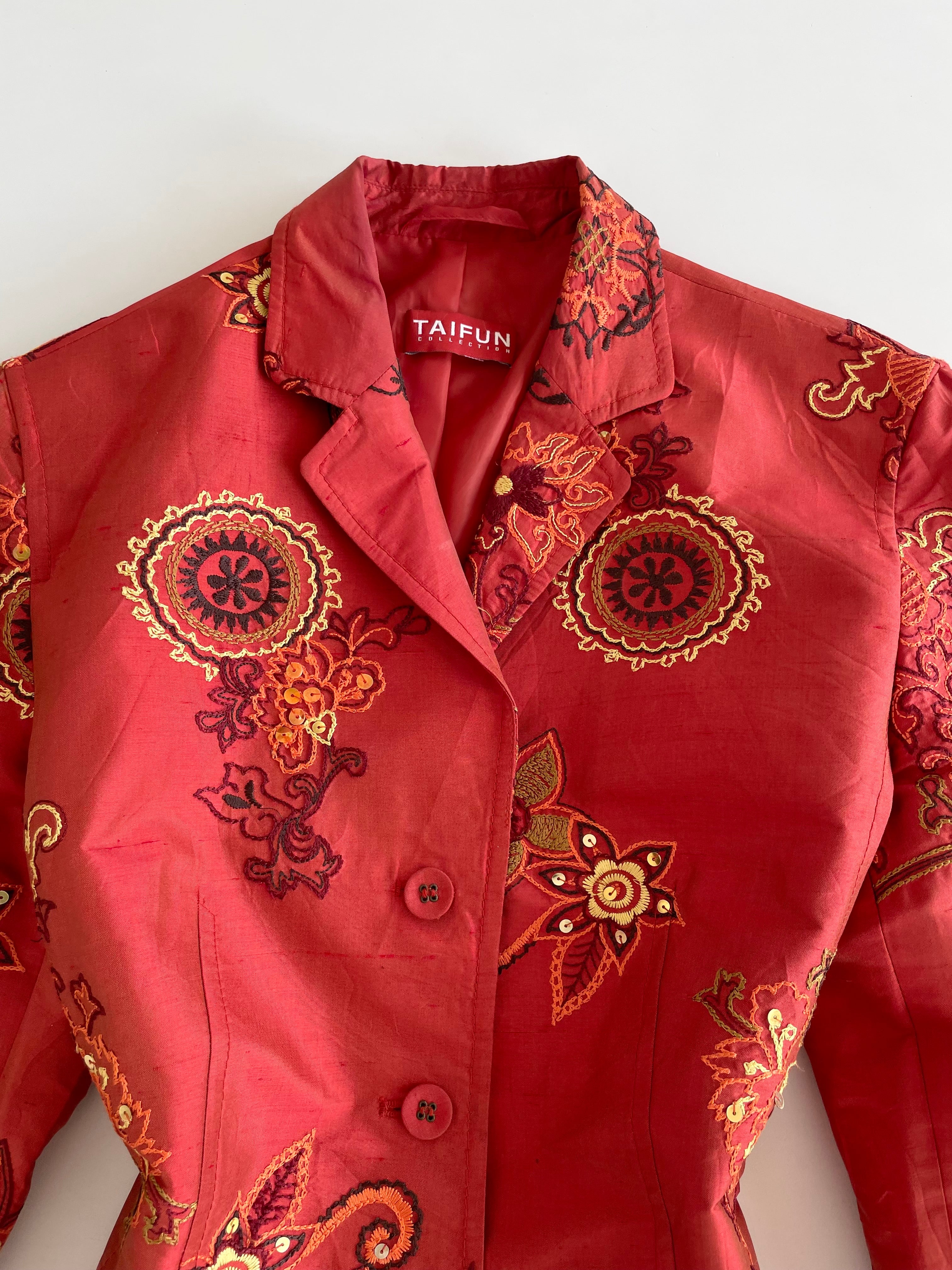 Taifun Vintage Embroidered Blazer -Bust 38 - Image 2