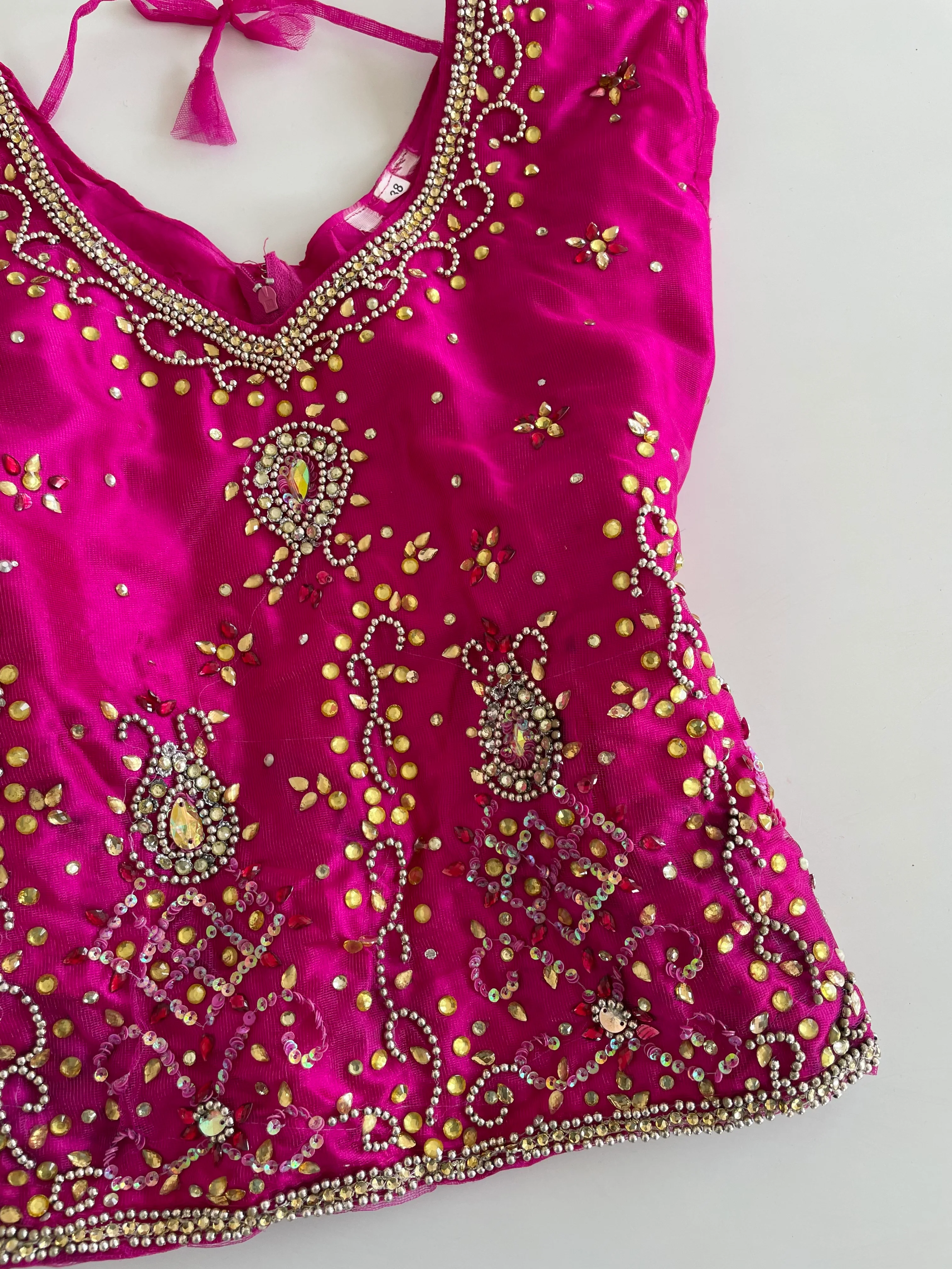 Embroidered Desi Top-Bust 34 - Image 3