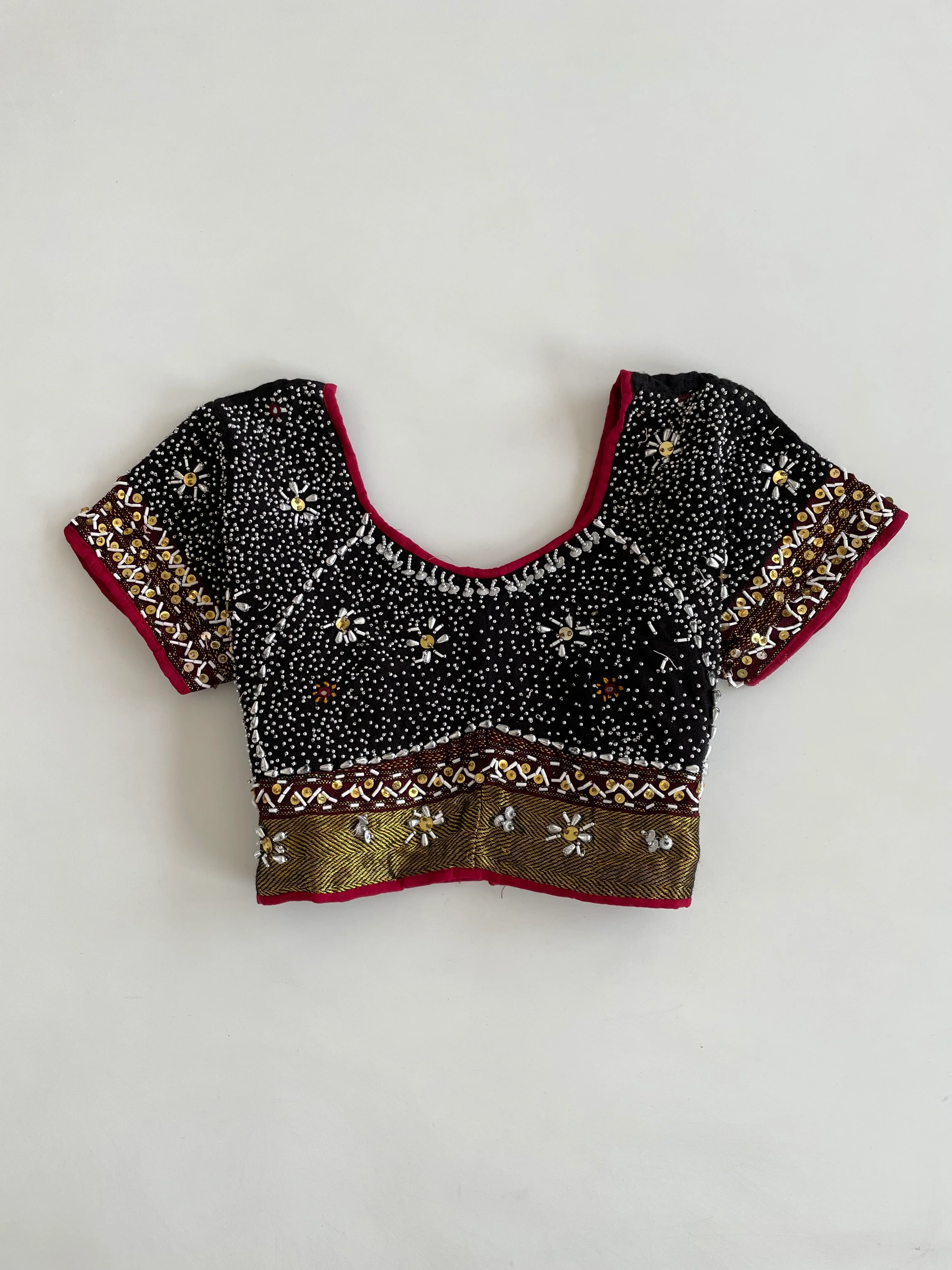 Desi Embroidered Top-Bust 36