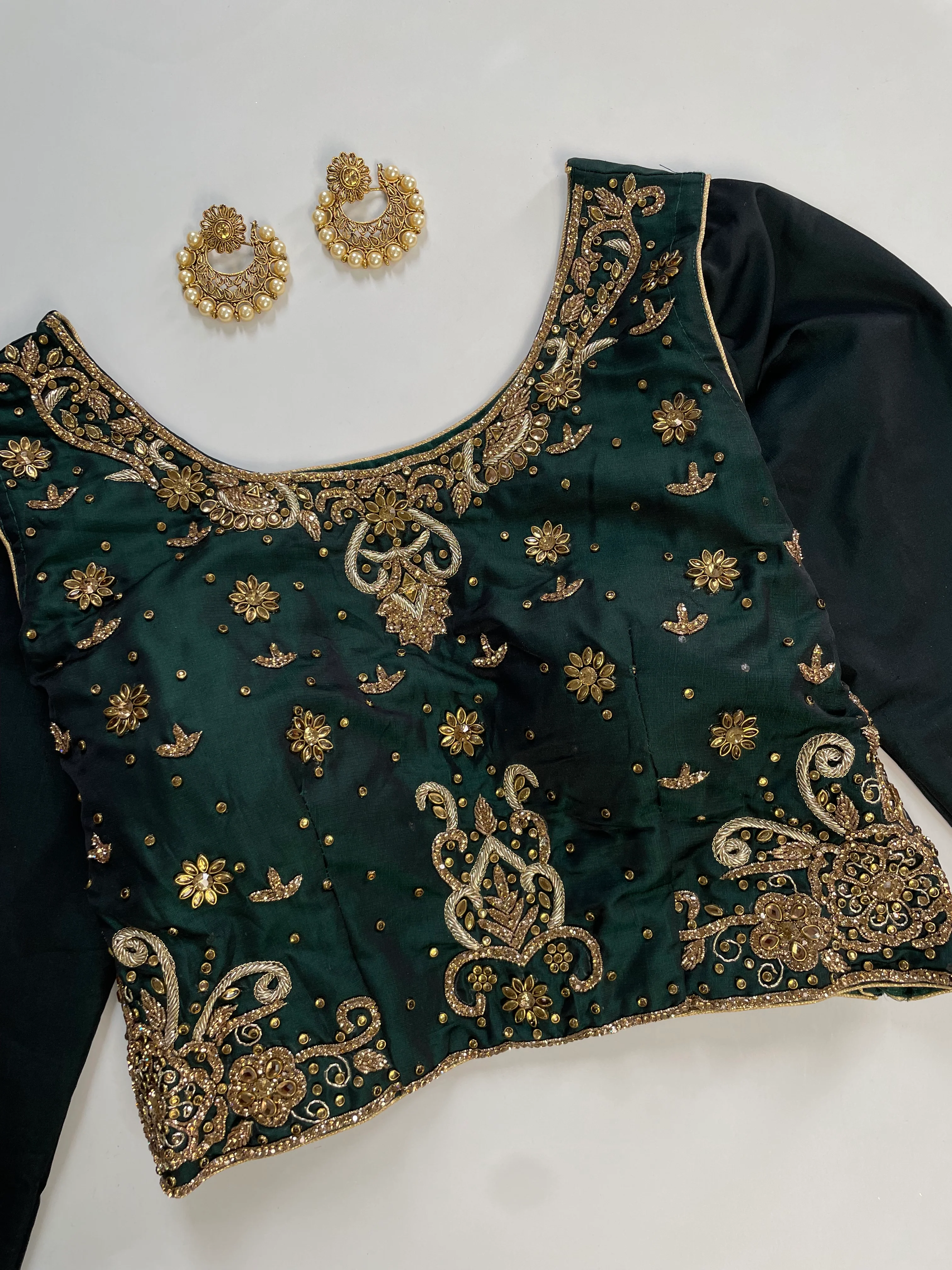 Embroidered Top-Bust 38 - Image 2
