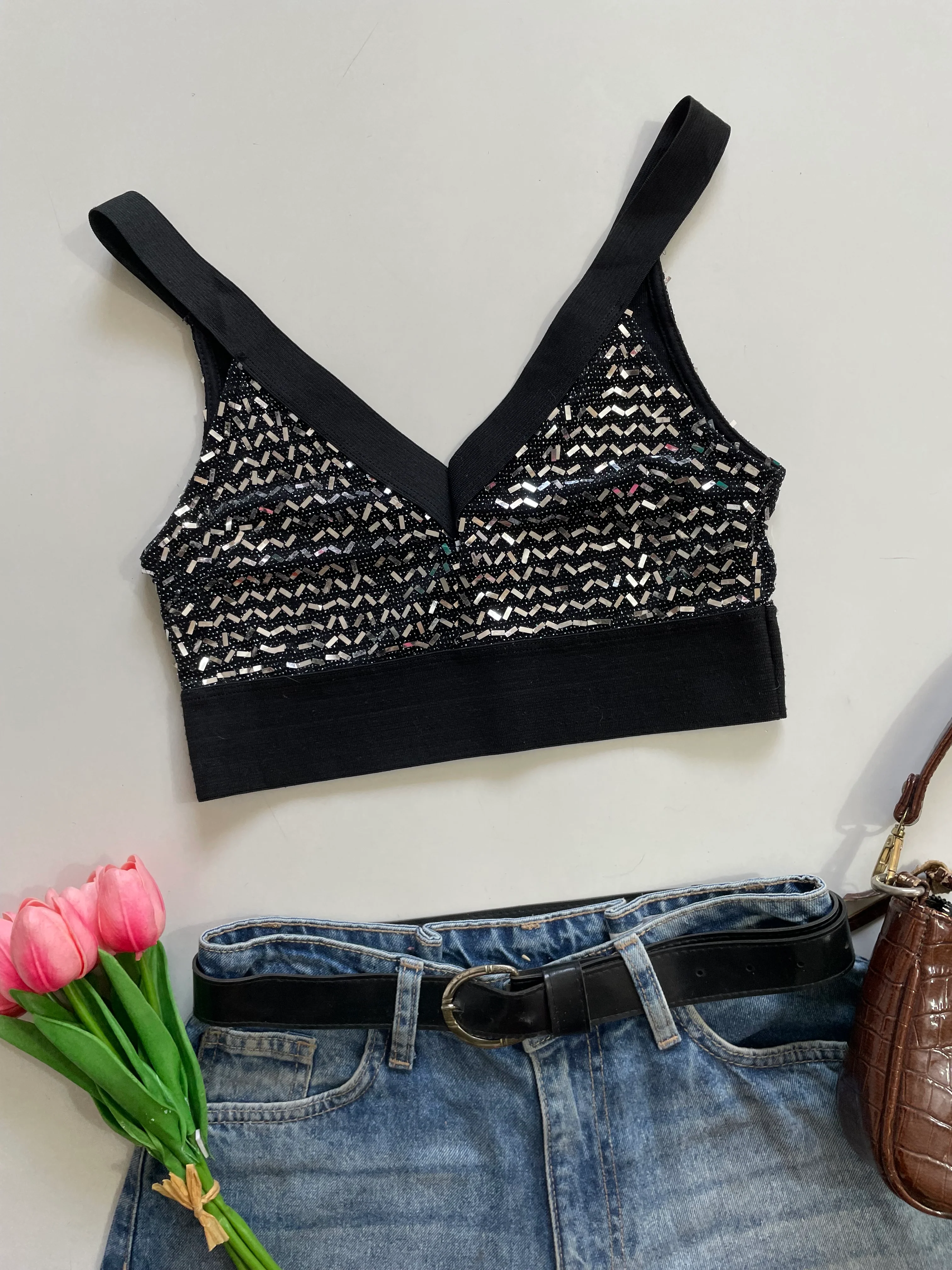 Tally Weijl Shimmery Top-Bust 30 to 32