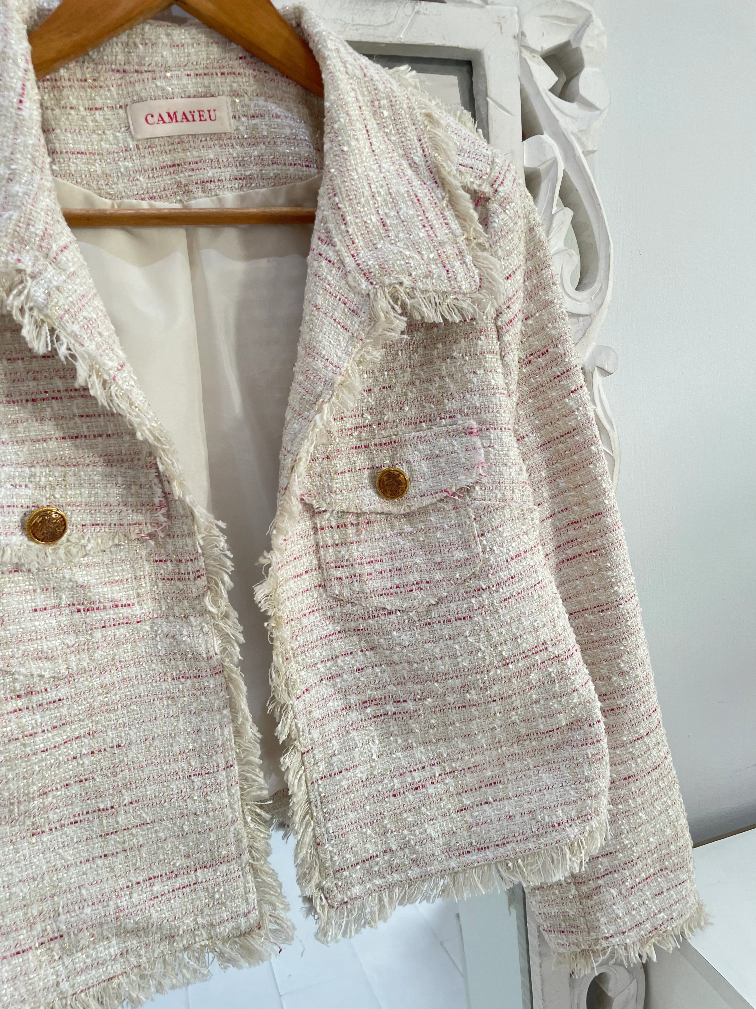 Camaieu Tweed Blazer-Bust 38 - Image 3