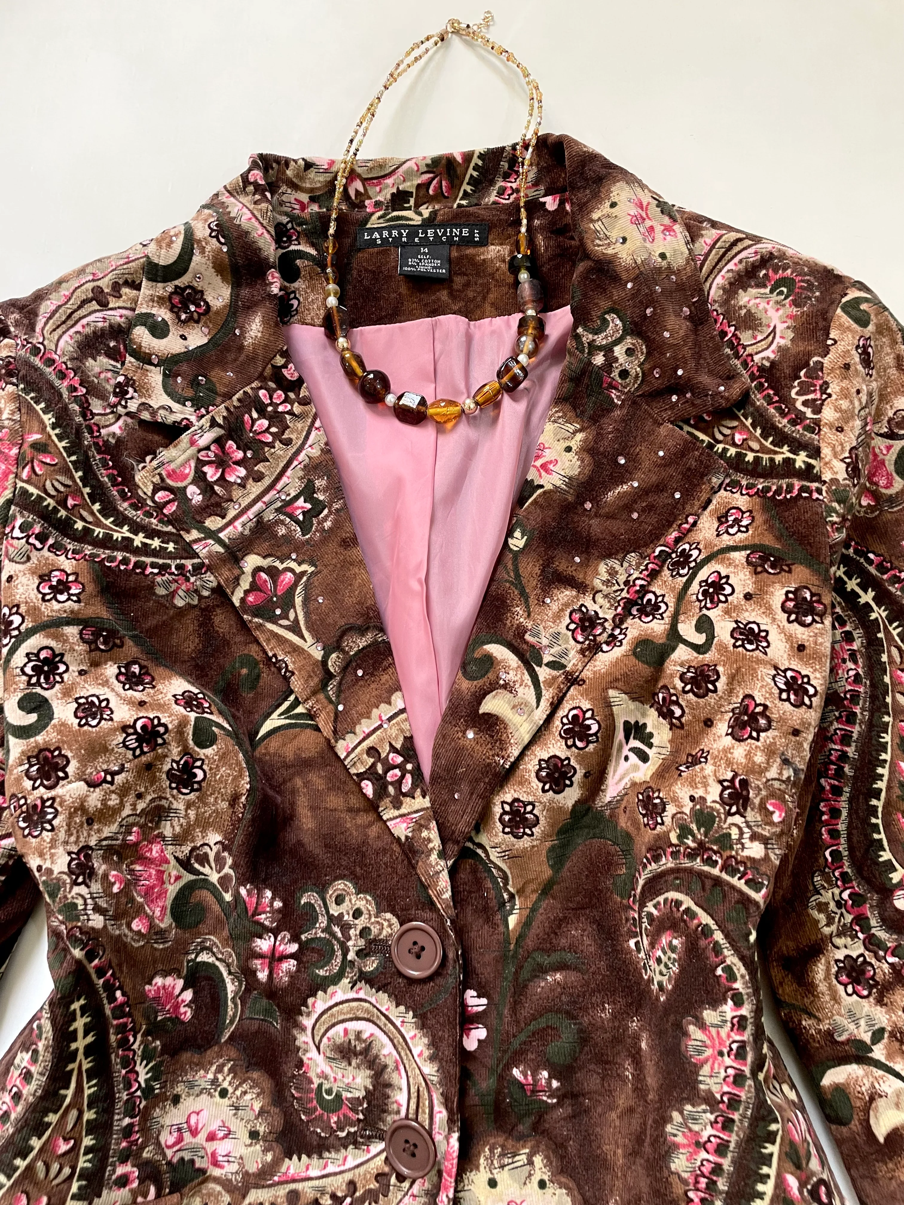 Vintage Paisley Blazer-Bust 40 - Image 2