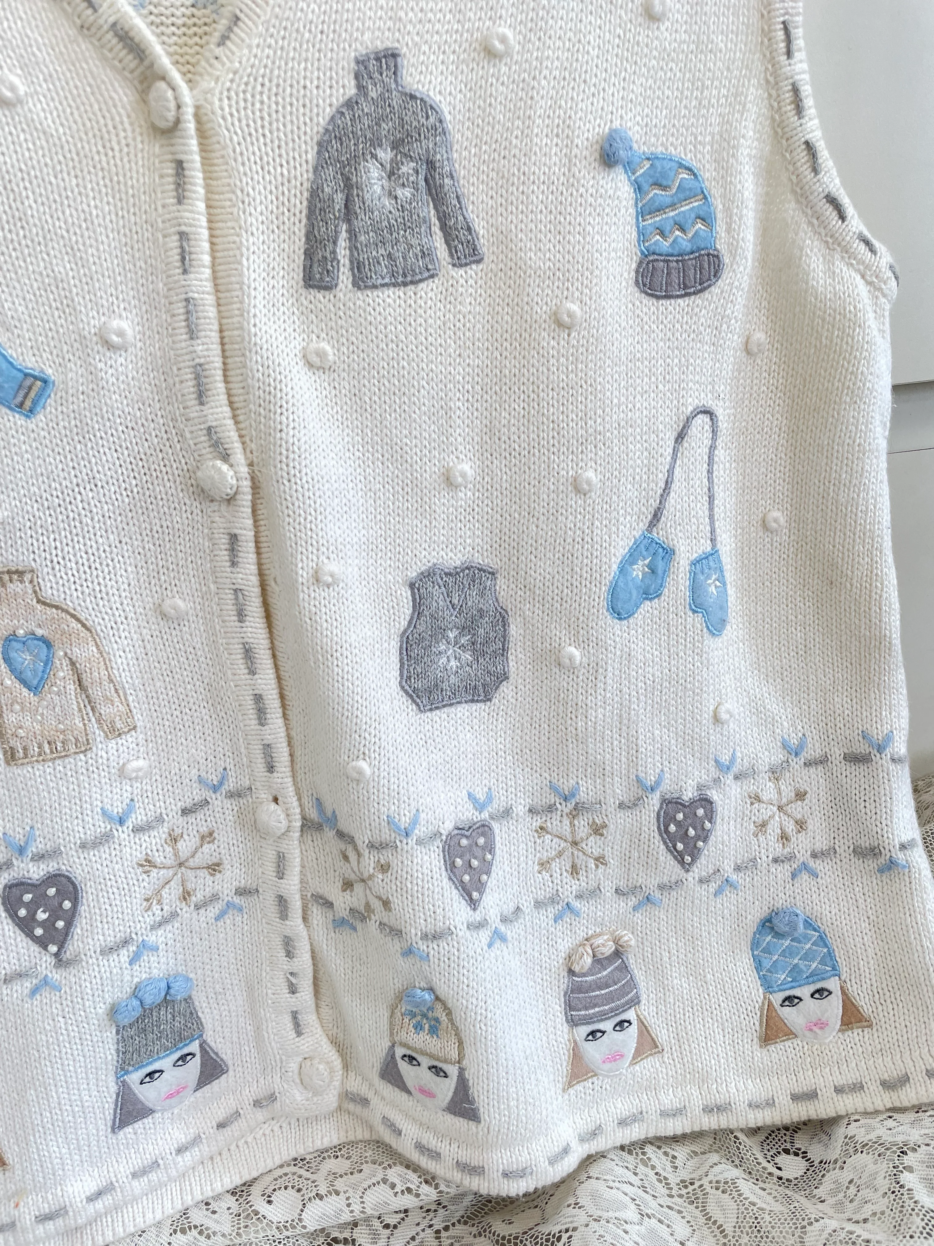 Vintage Sweater Vest-Bust 42 - Image 3