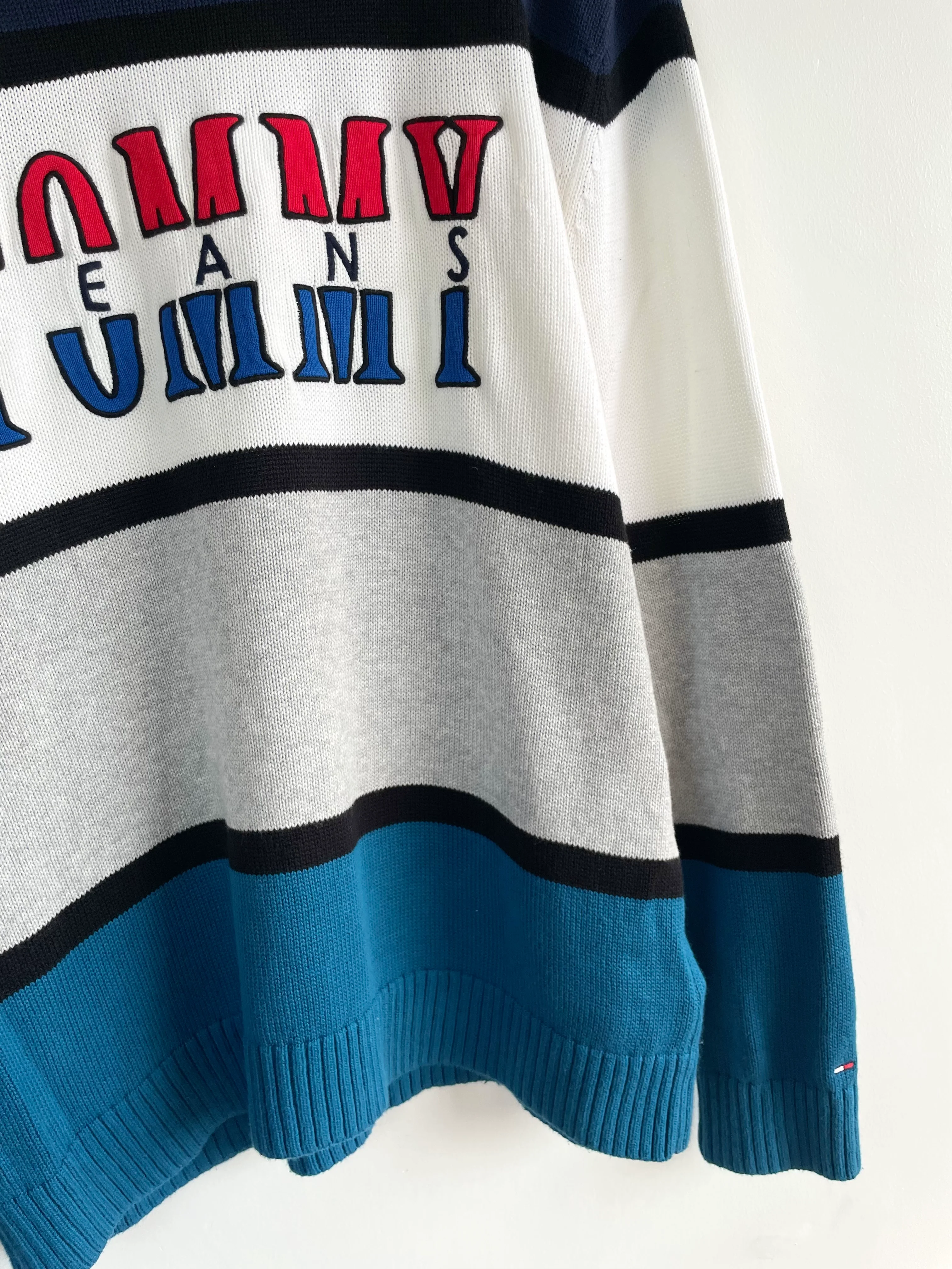 Vintage Tommy Hilfiger Cotton Pullover-Chest 48 - Image 3