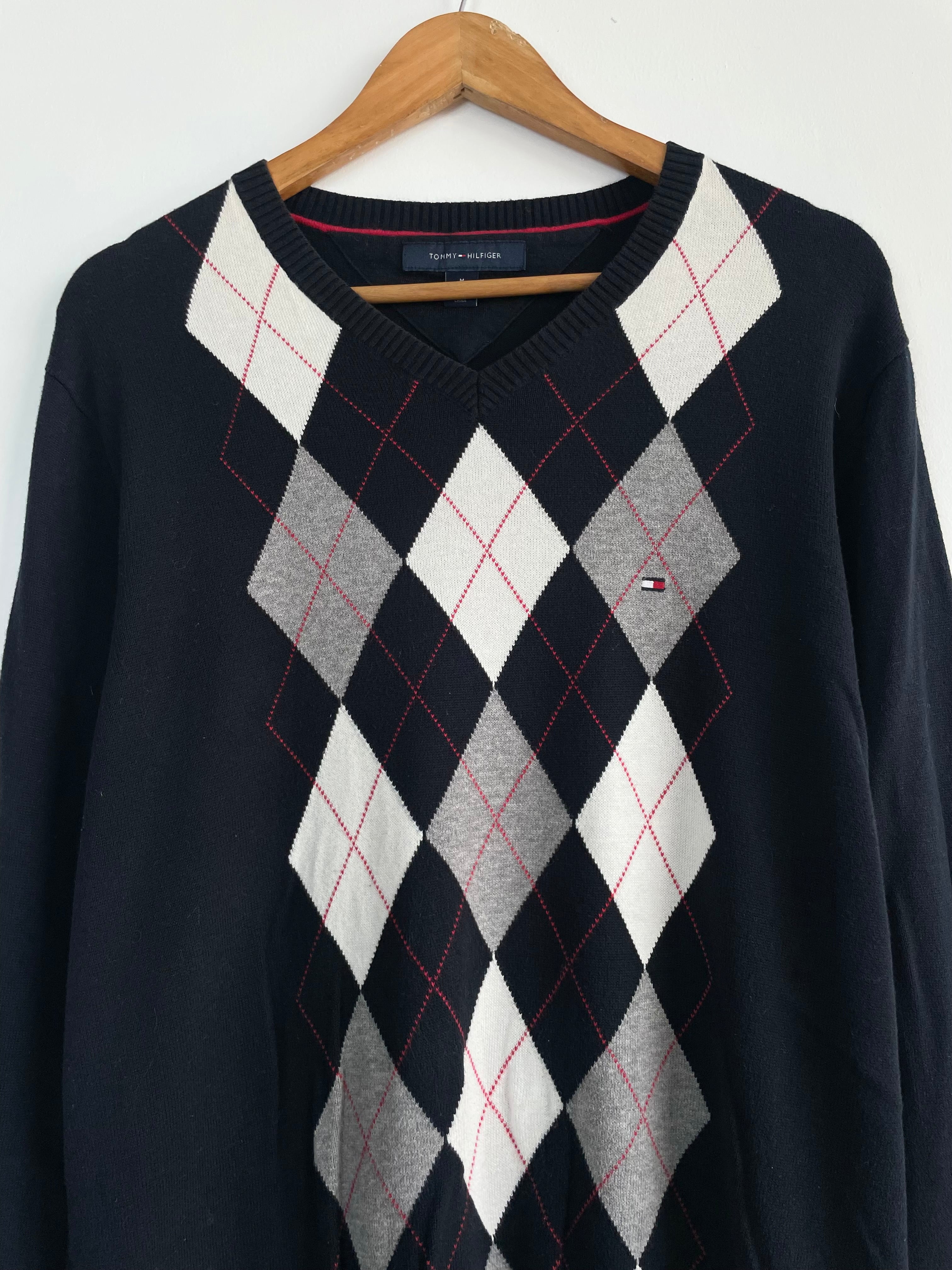 Vintage Tommy Hilfiger Cotton Pullover-Chest 44 - Image 2