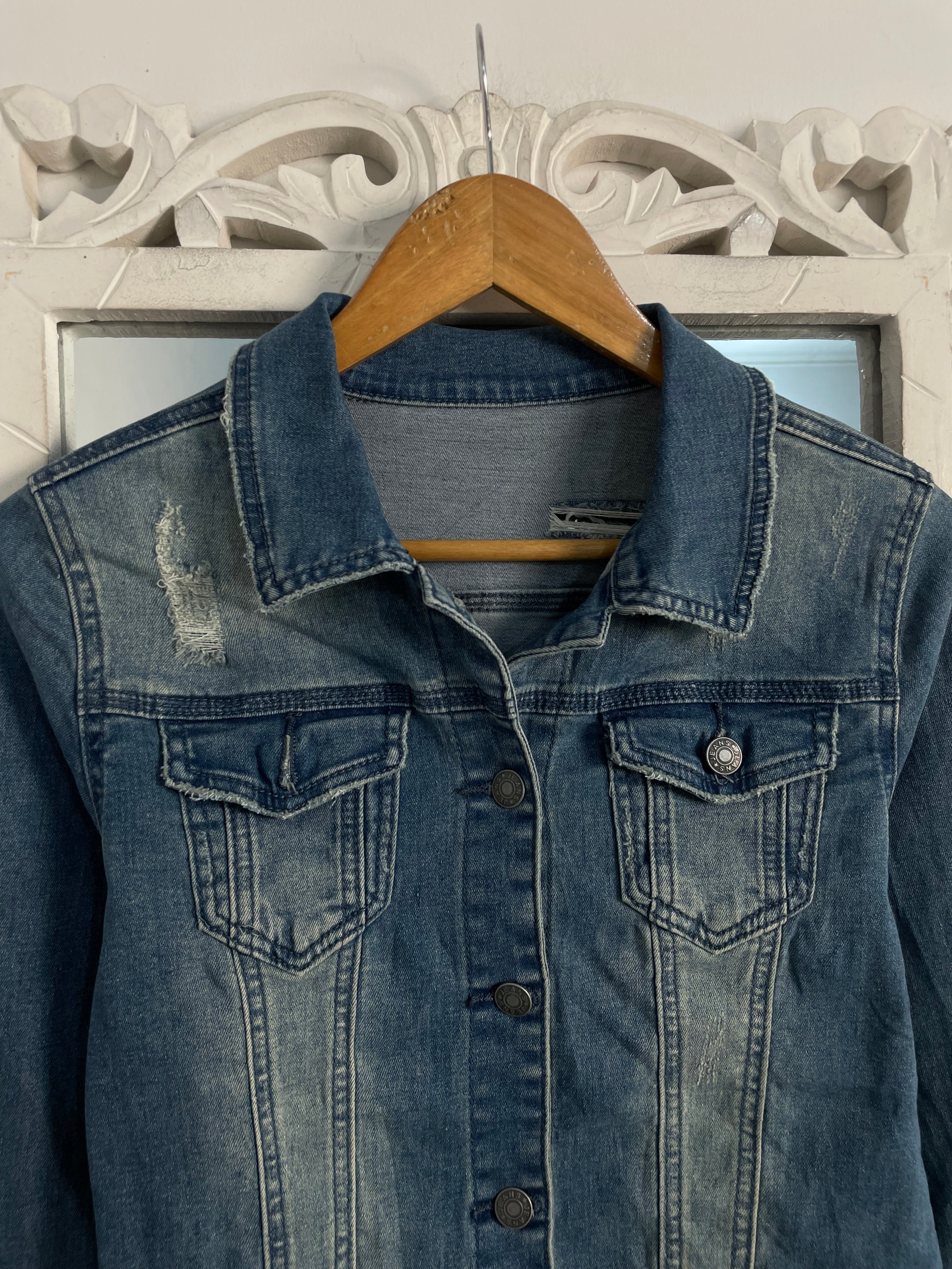 Vintage Denim Jacket-Chest 32 - Image 2