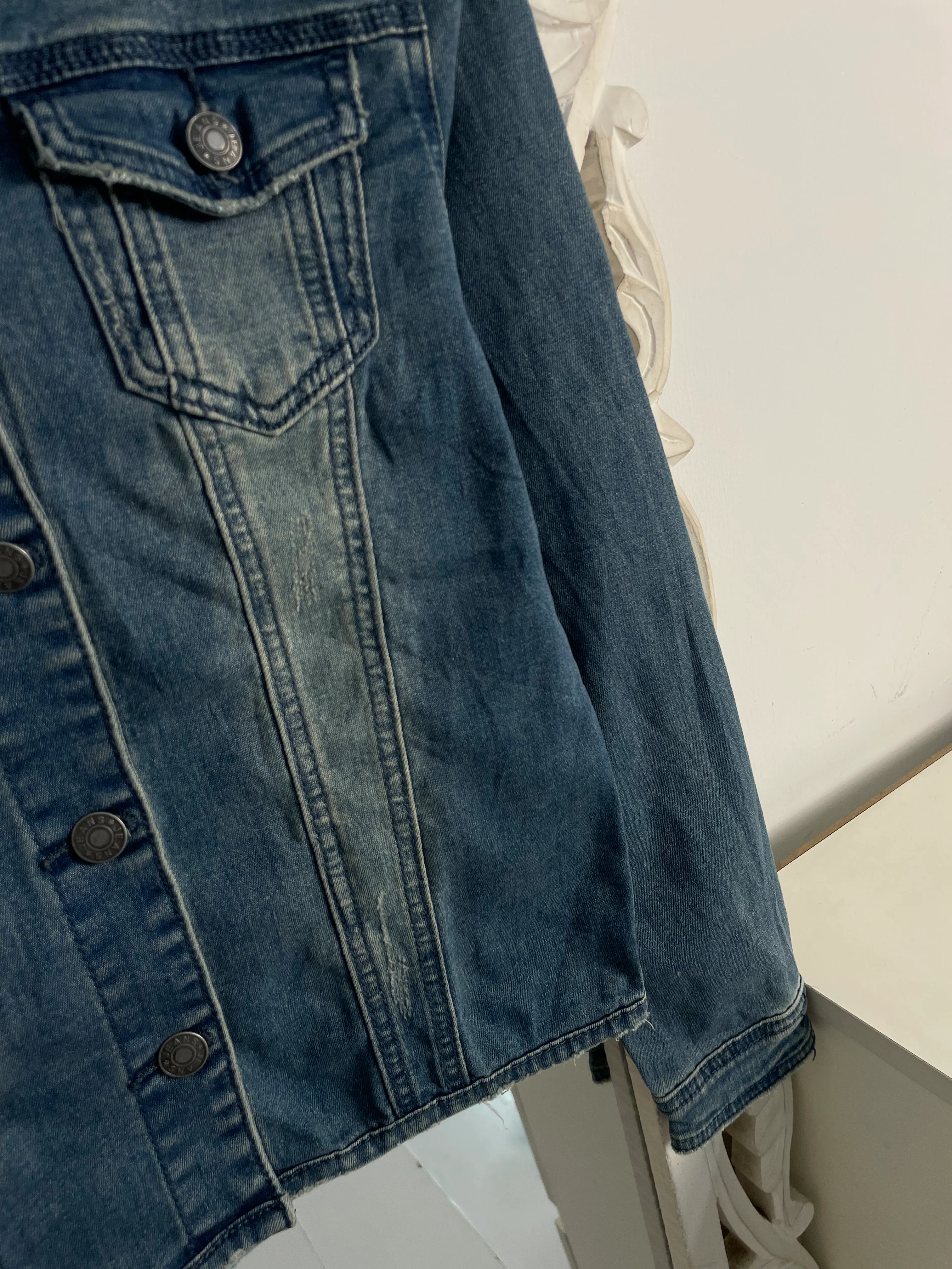 Vintage Denim Jacket-Chest 32 - Image 3