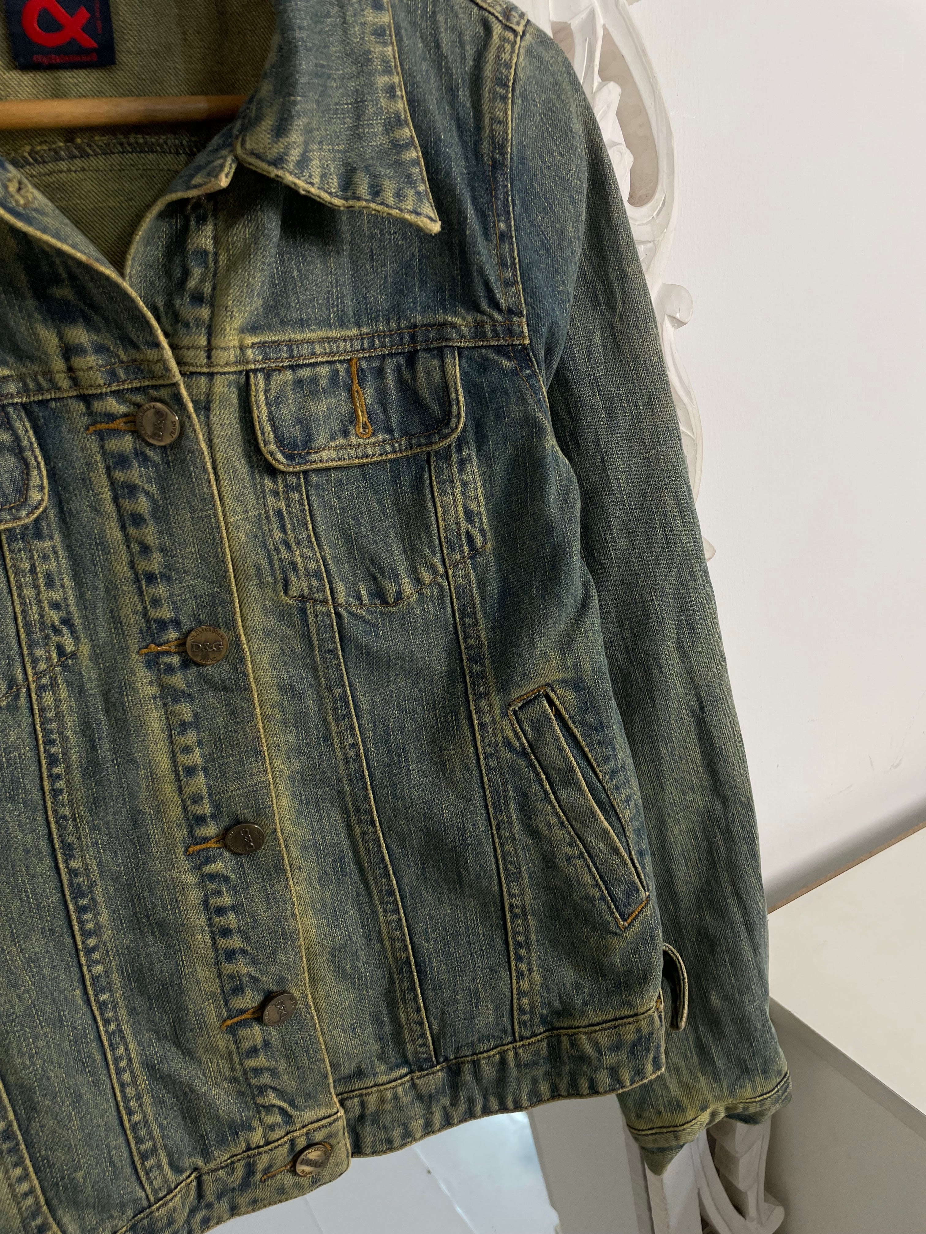 Vintage Denim Jacket-Chest 34 - Image 3