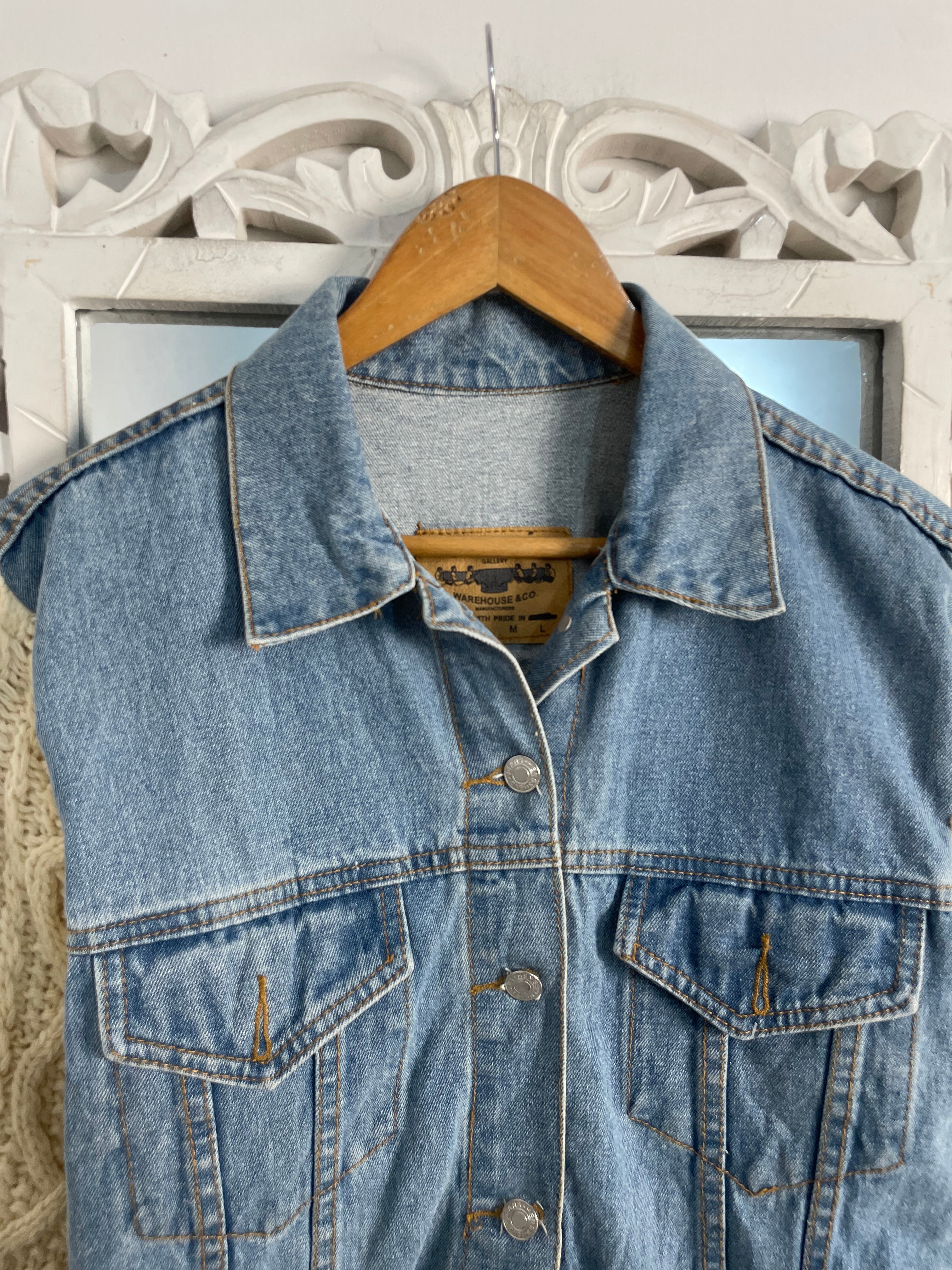 Vintage Denim Jacket-Chest 42 - Image 2