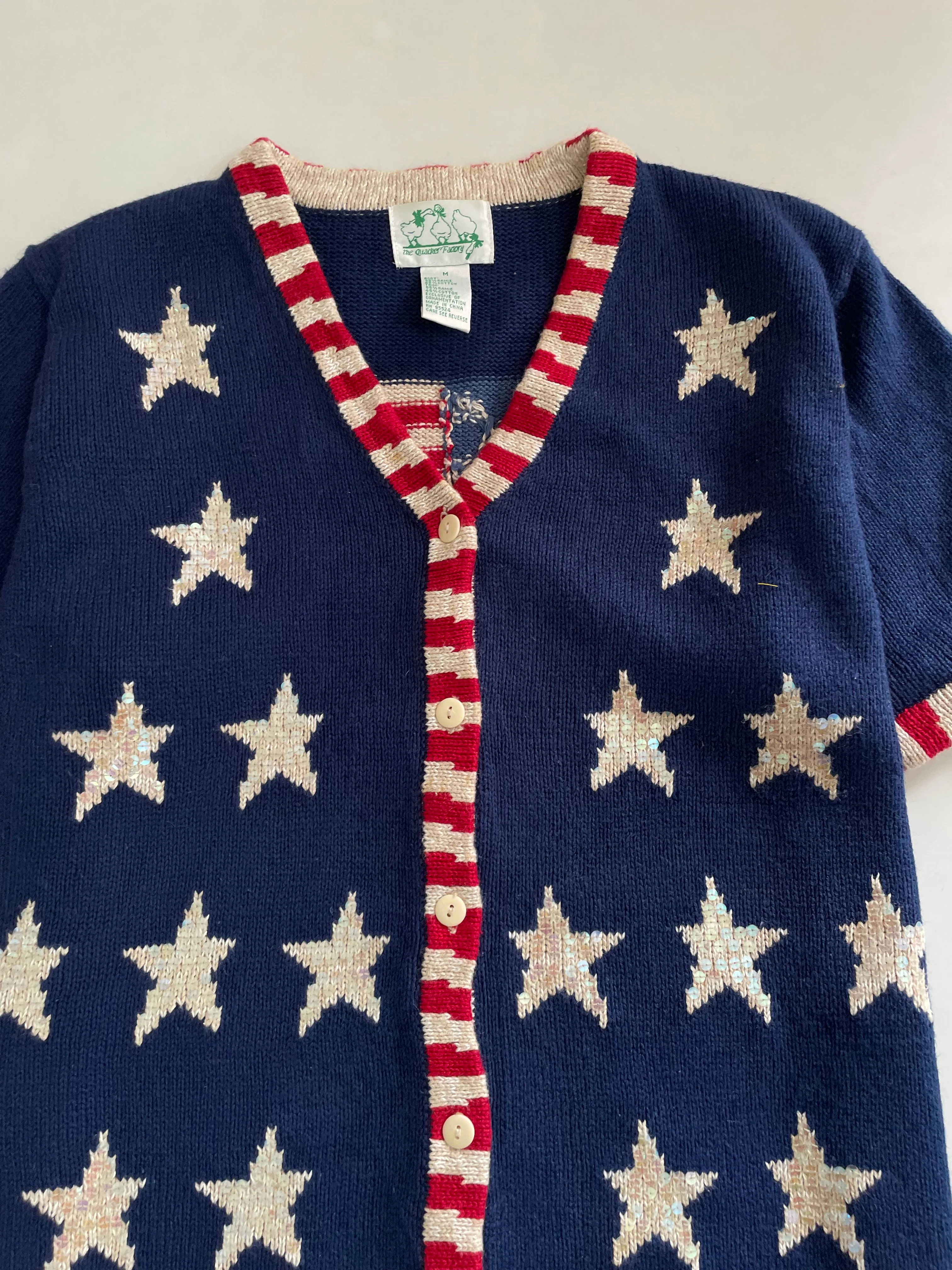 The Quacker Factory Vintage Embroidered Sweater Vest-Bust 42 - Image 2