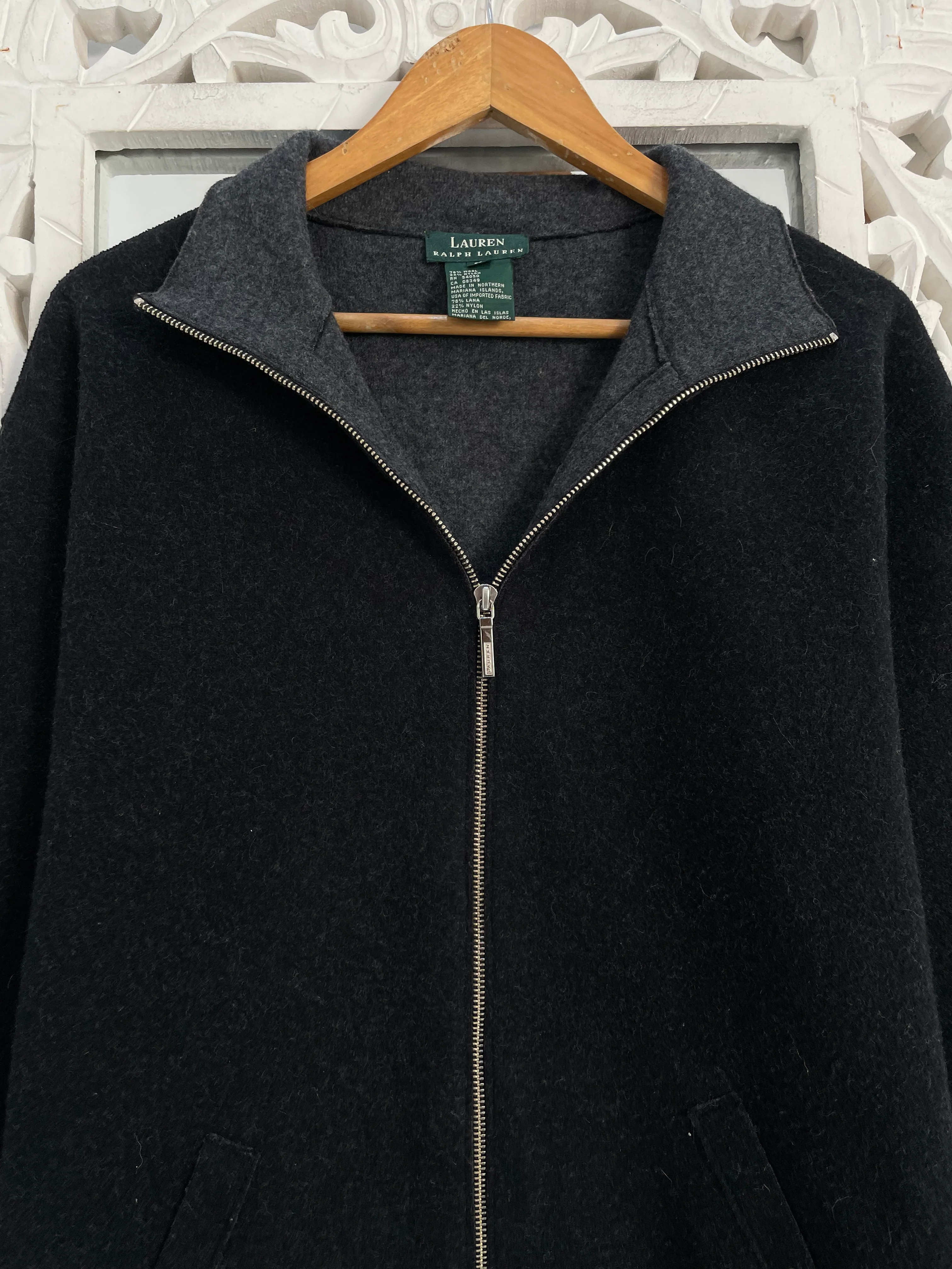 Vintage Ralph Lauren 78% Wool Jacket-Chest 44 - Image 2