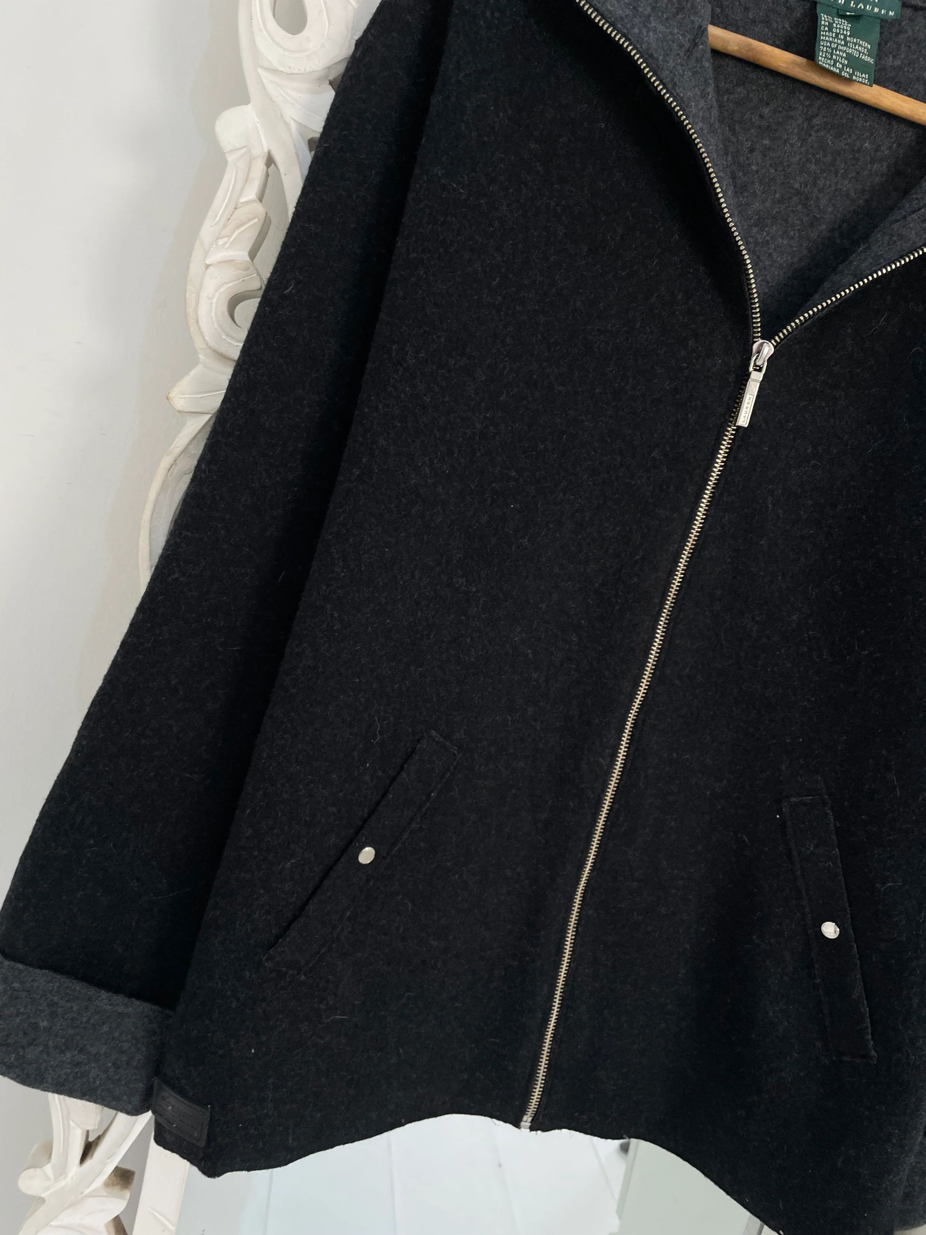 Vintage Ralph Lauren 78% Wool Jacket-Chest 44 - Image 3