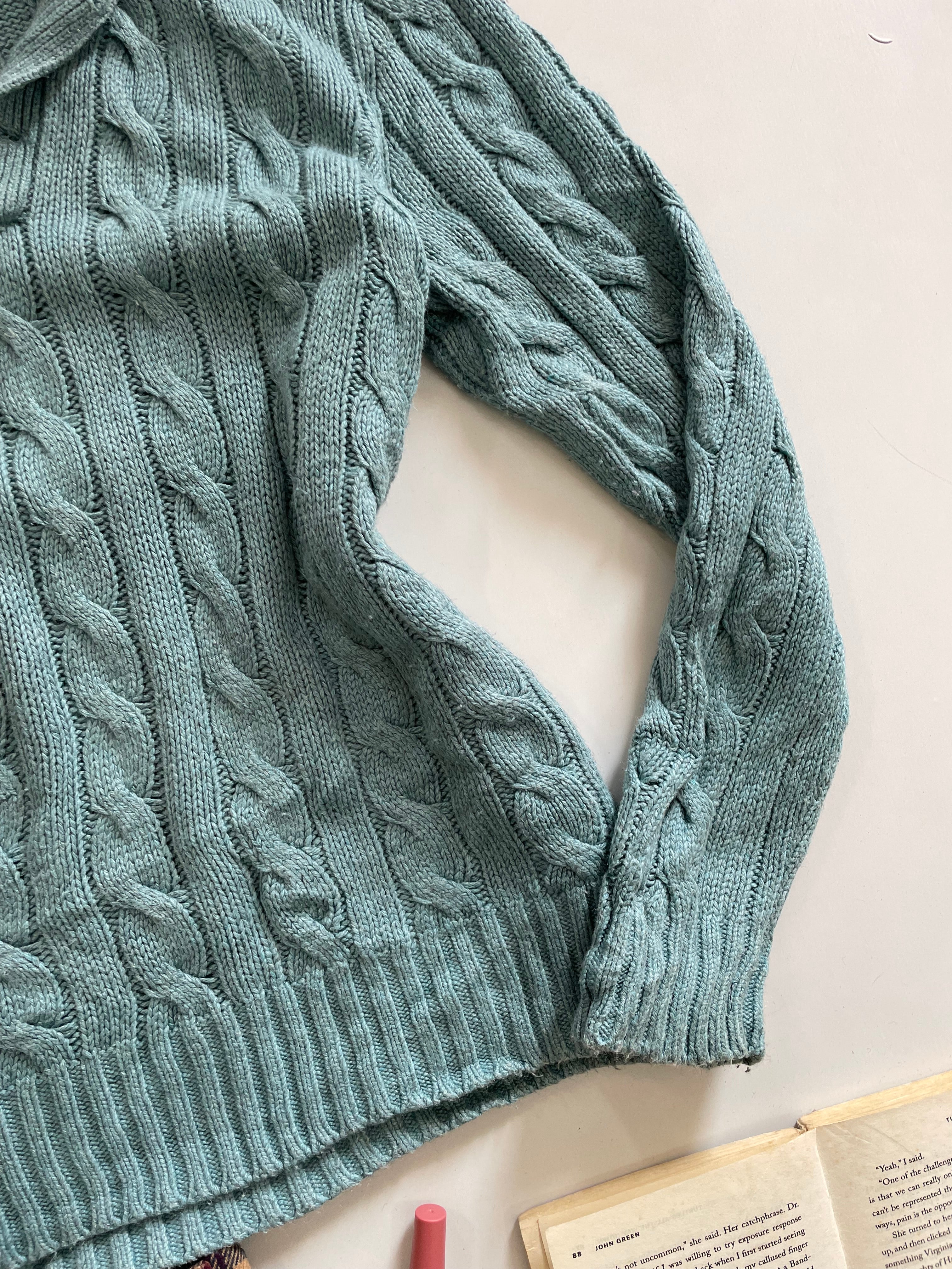Vintage Ralph Lauren 100% Silk Sweater-Chest 42 - Image 3