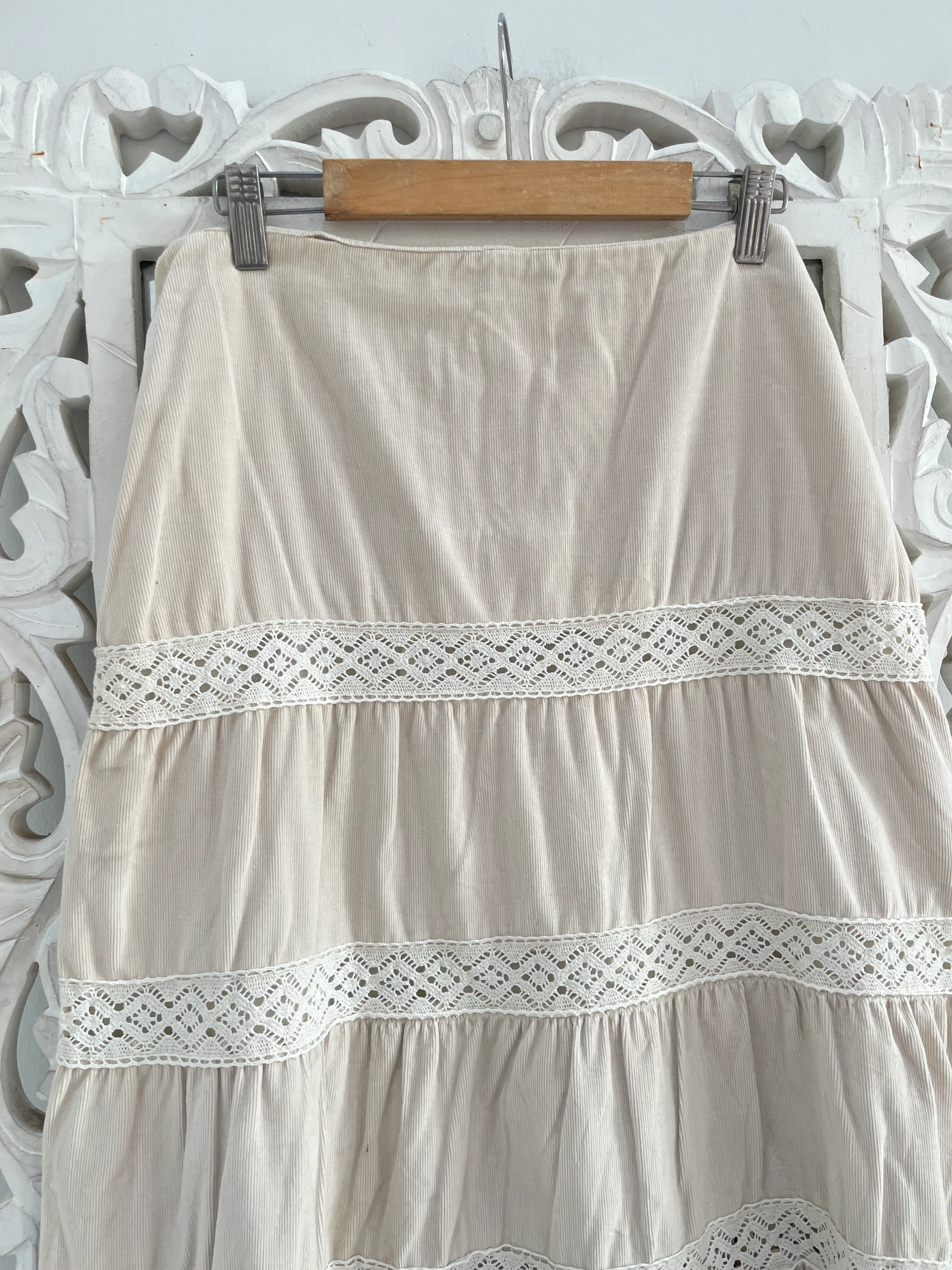 Corduroy Vintage Skirt-Waist 30 - Image 2
