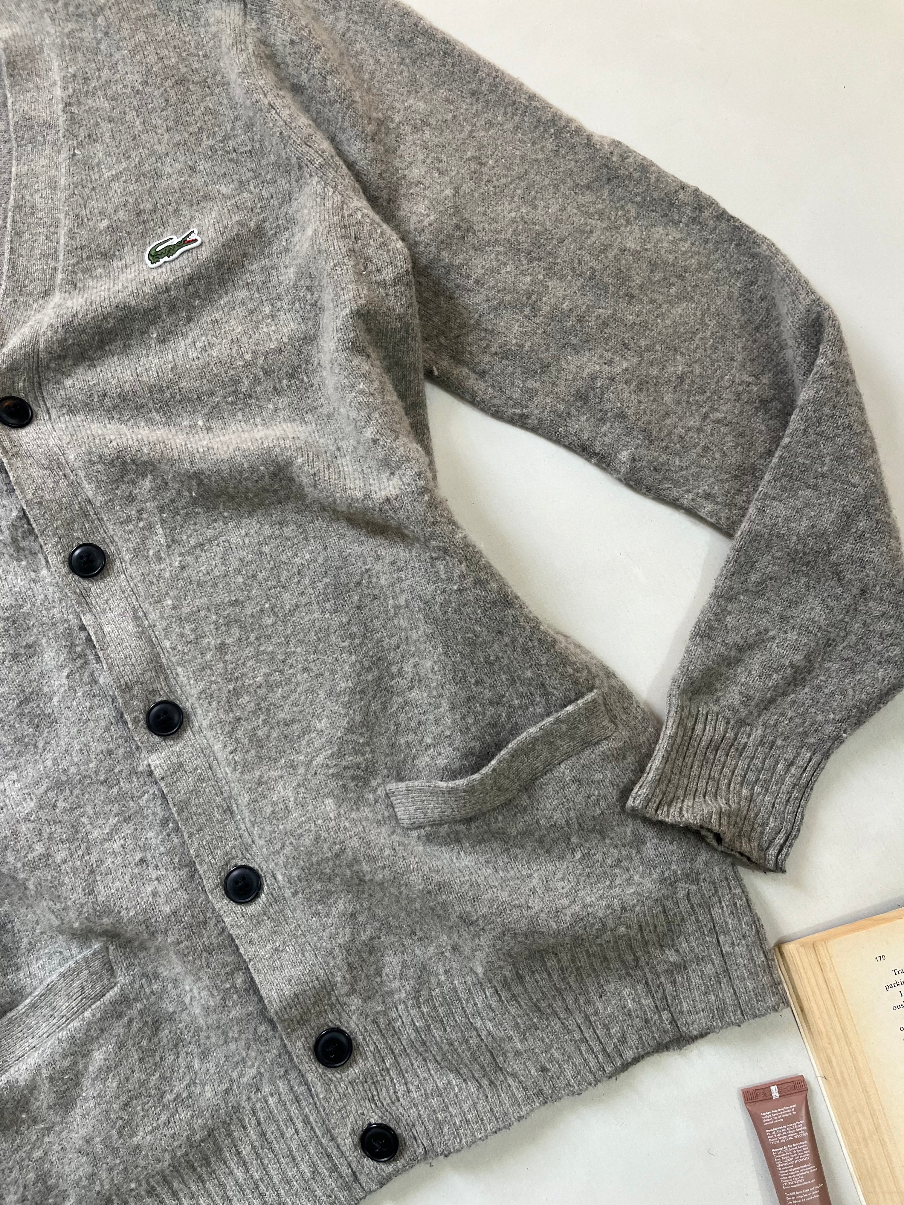 Vintage Lacoste 100% Wool Sweater-Bust 40 - Image 3