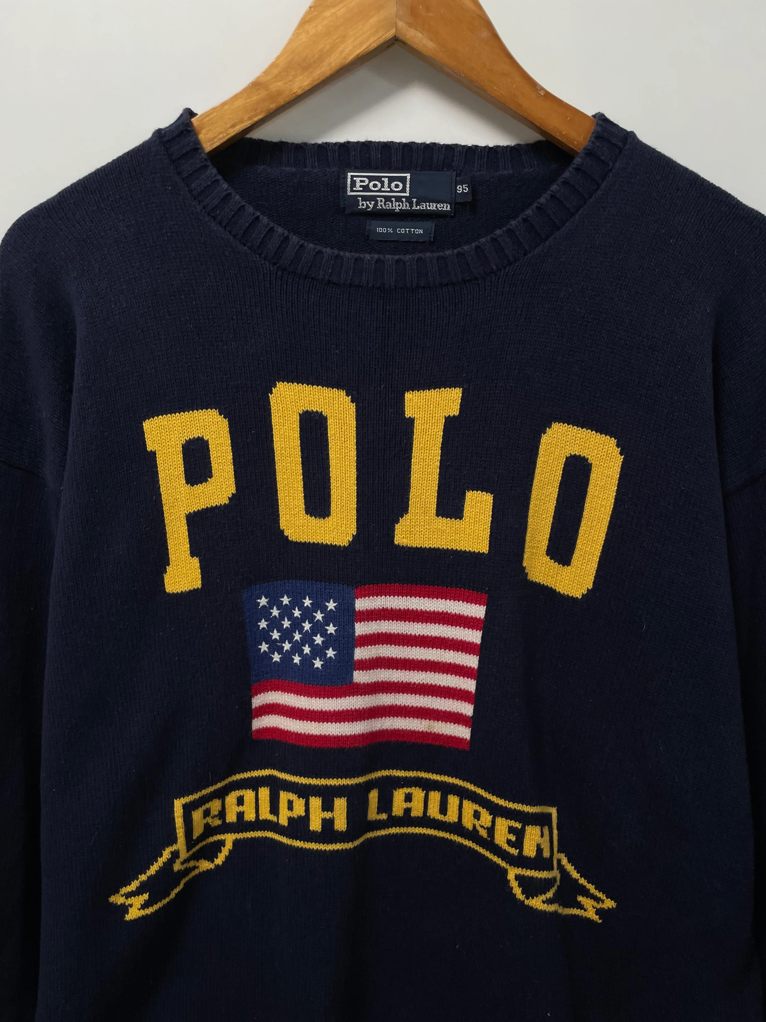 Ralph Lauren Vintage Sweater-Bust 46 - Image 2