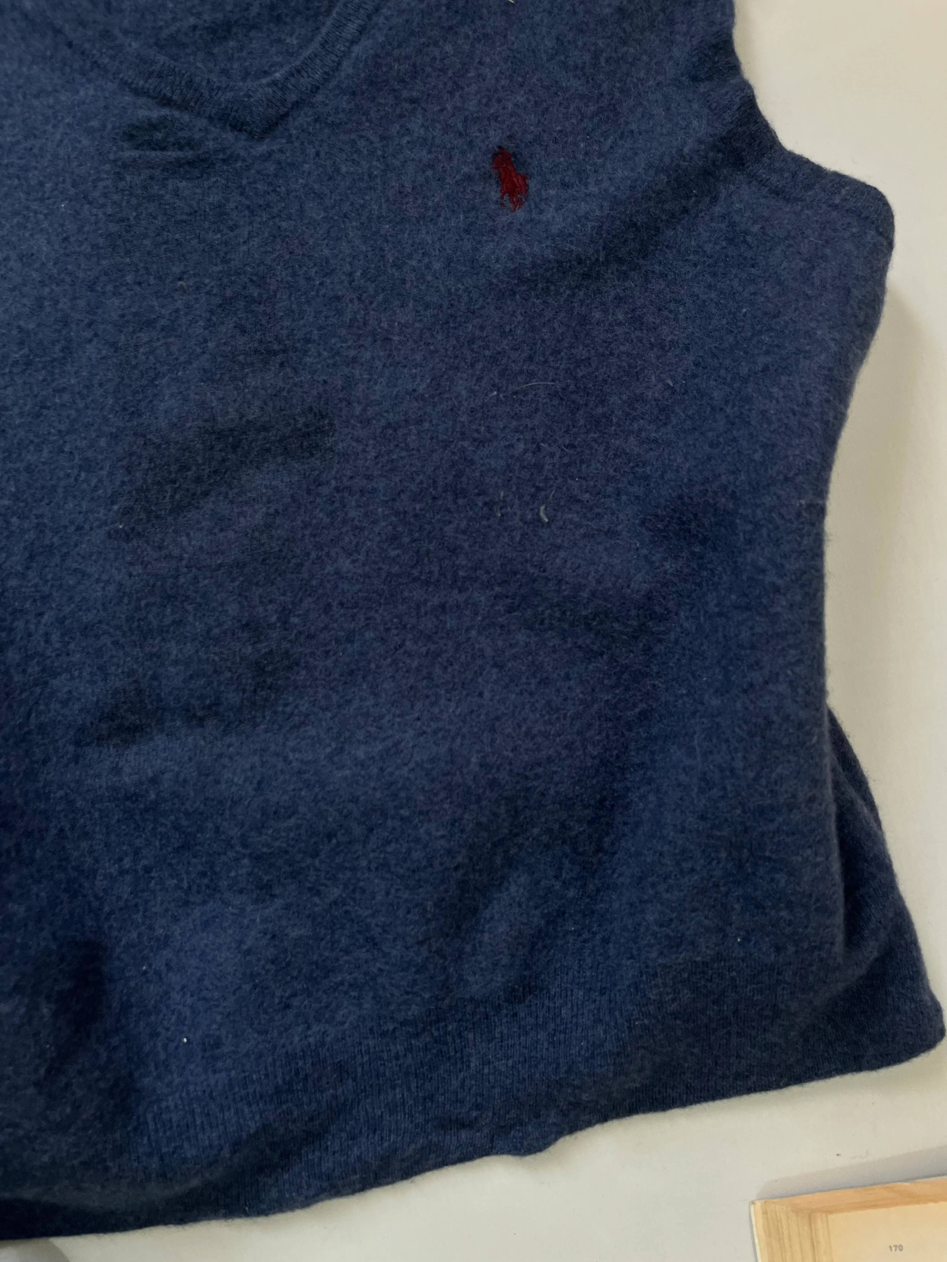 Vintage Ralph Lauren 100% Merino Wool Sweater-Bust 40 - Image 3