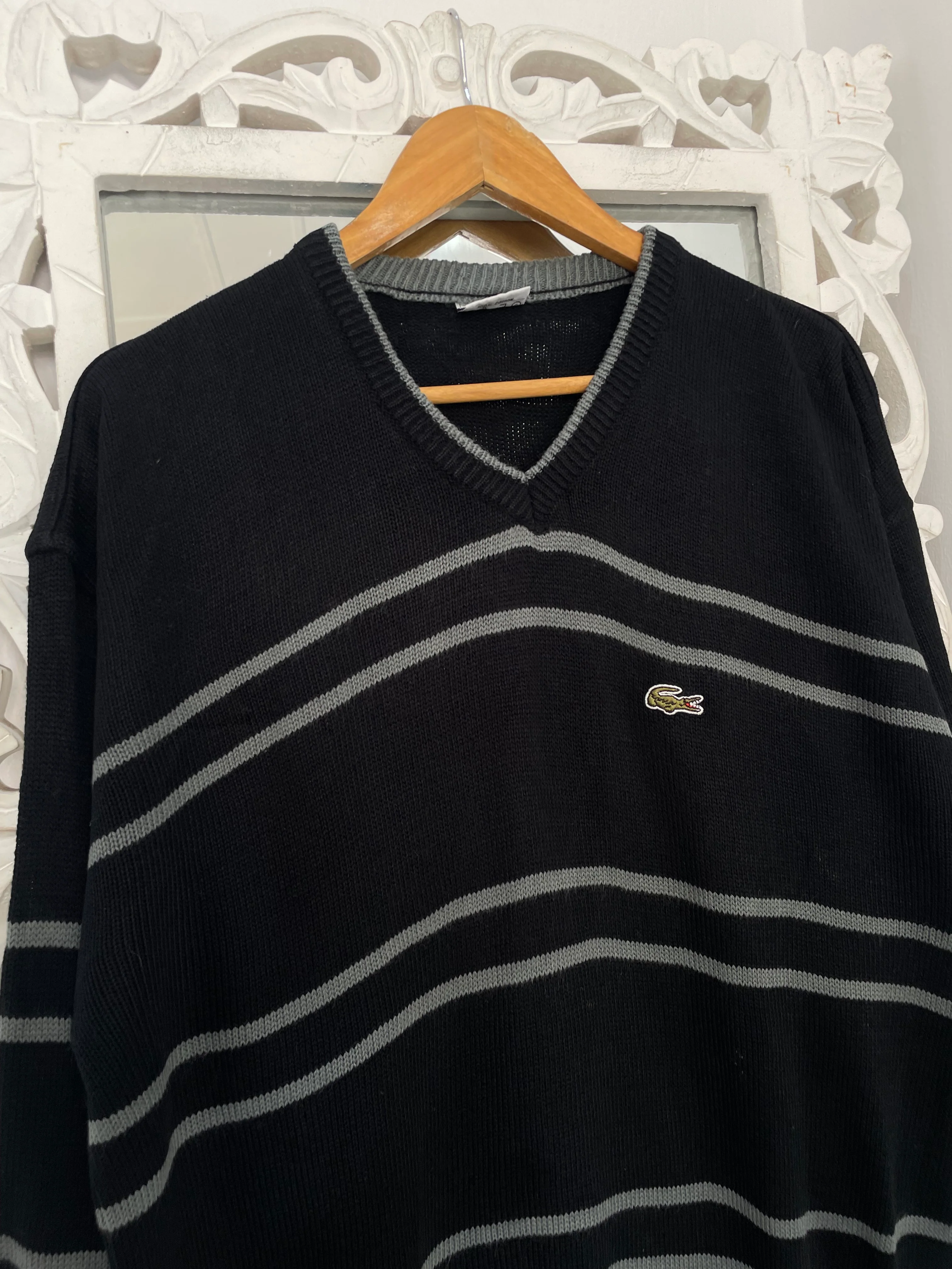 Lacoste Vintage Sweater-Chest 48 - Image 2