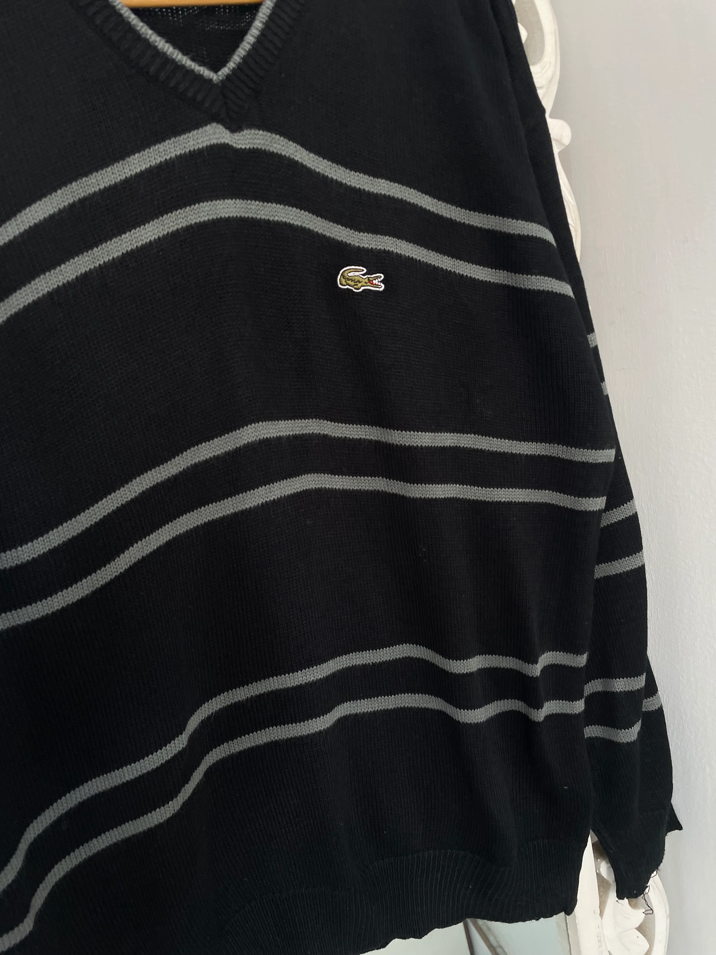Lacoste Vintage Sweater-Chest 48 - Image 3