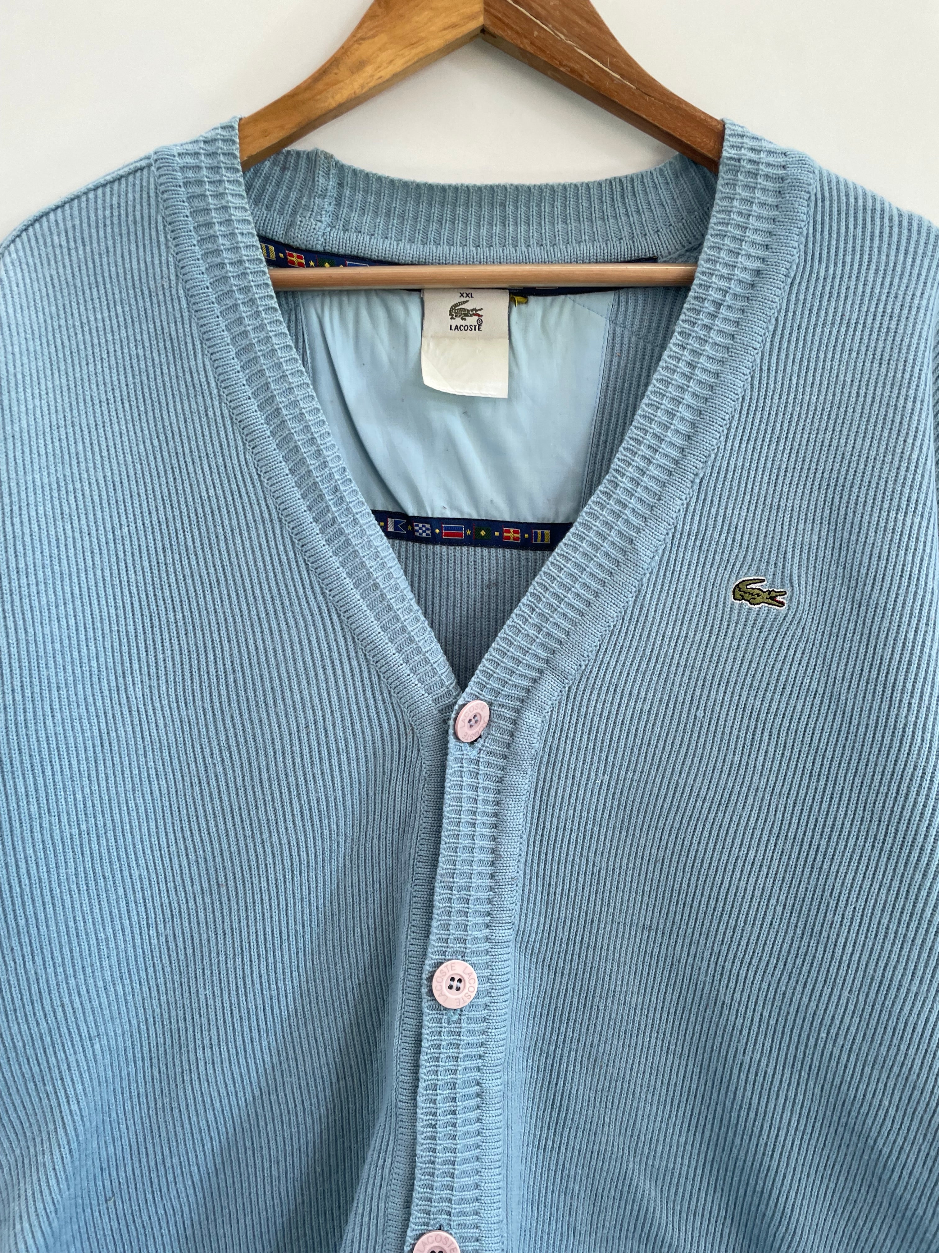 Lacoste Vintage Wool Sweater-Chest 48 - Image 2