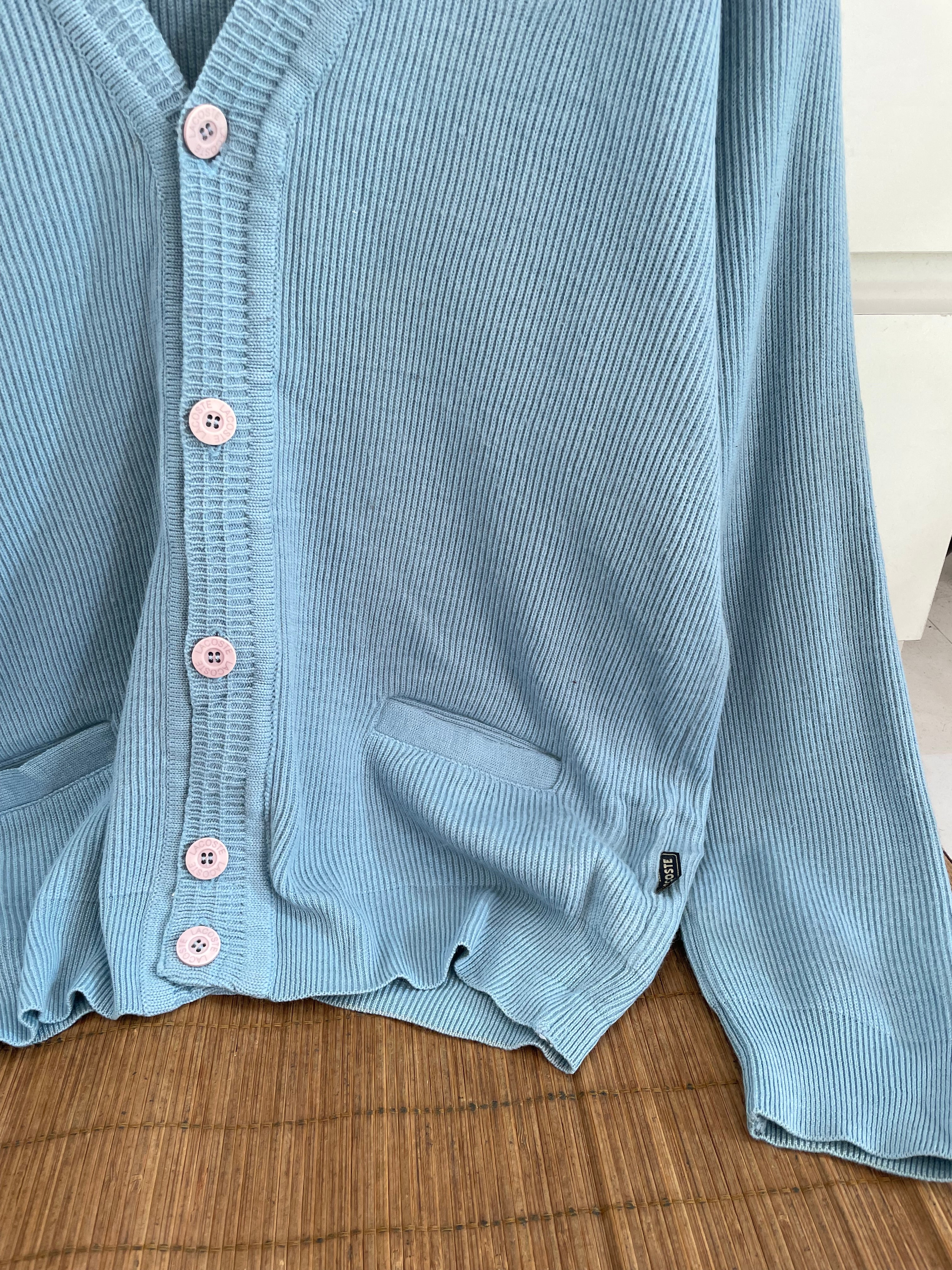 Lacoste Vintage Wool Sweater-Chest 48 - Image 3