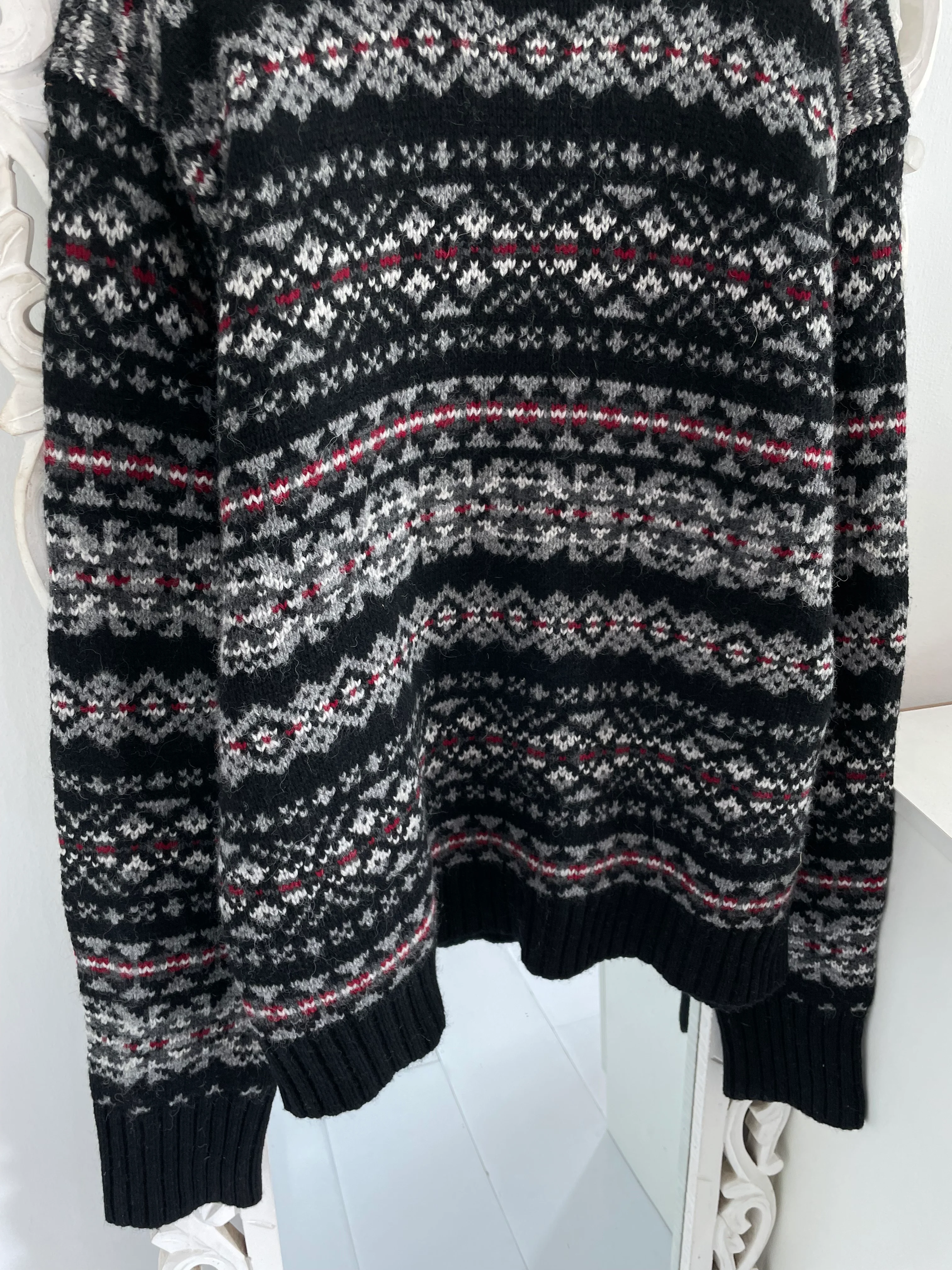 Vintage Ralph Lauren 100% Lambswool Sweater-Chest 52 - Image 3