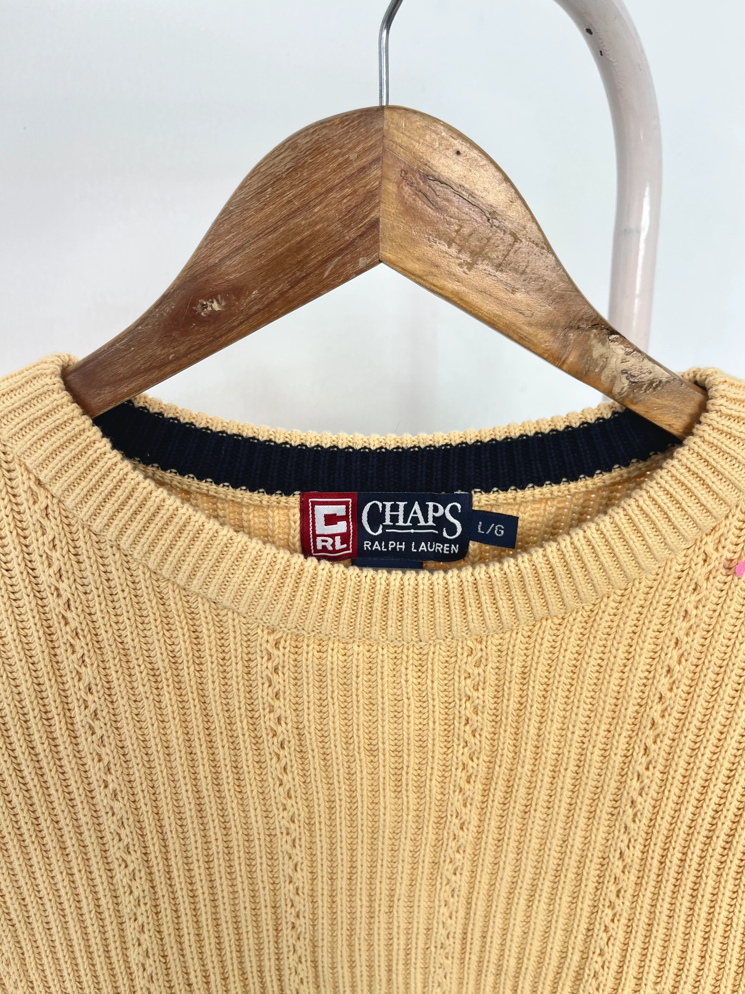 Vintage Chaps by Ralph Lauren Sweater-Chest 46 - Image 2