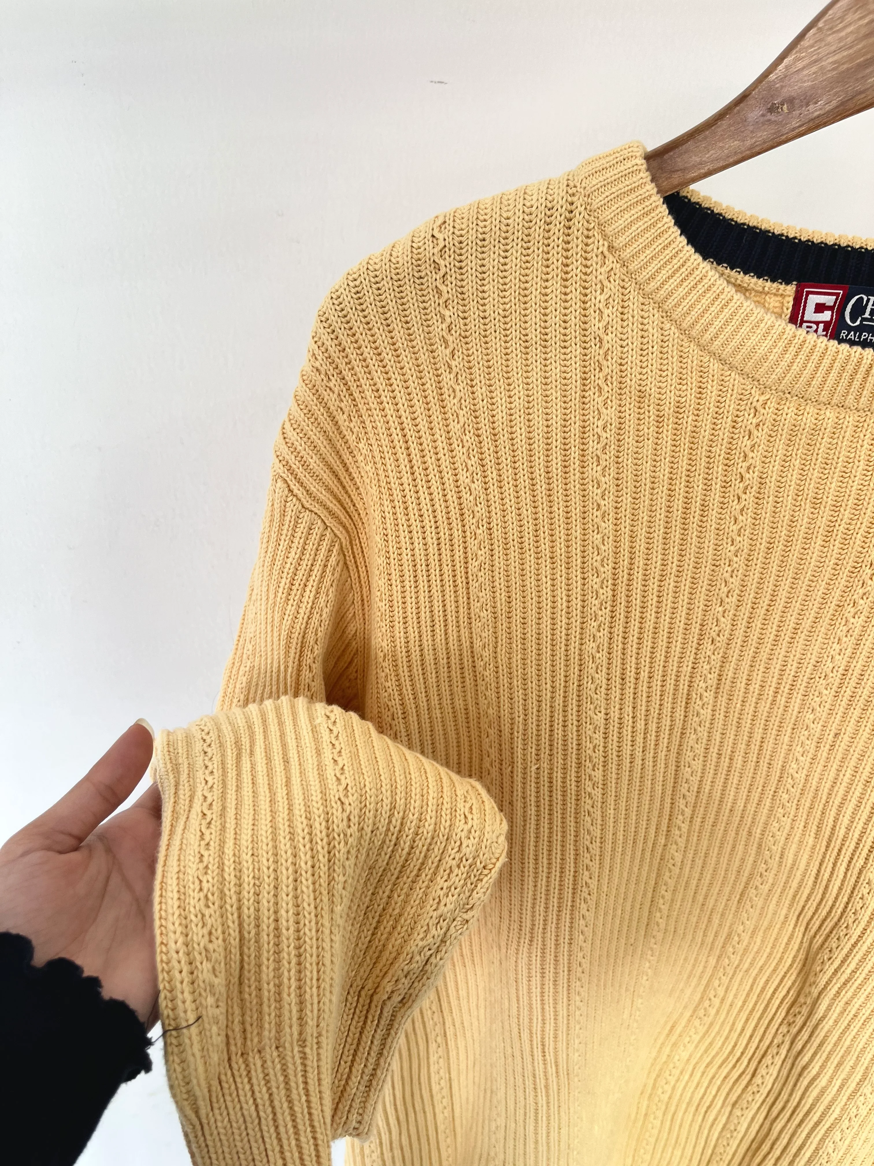 Vintage Chaps by Ralph Lauren Sweater-Chest 46 - Image 3