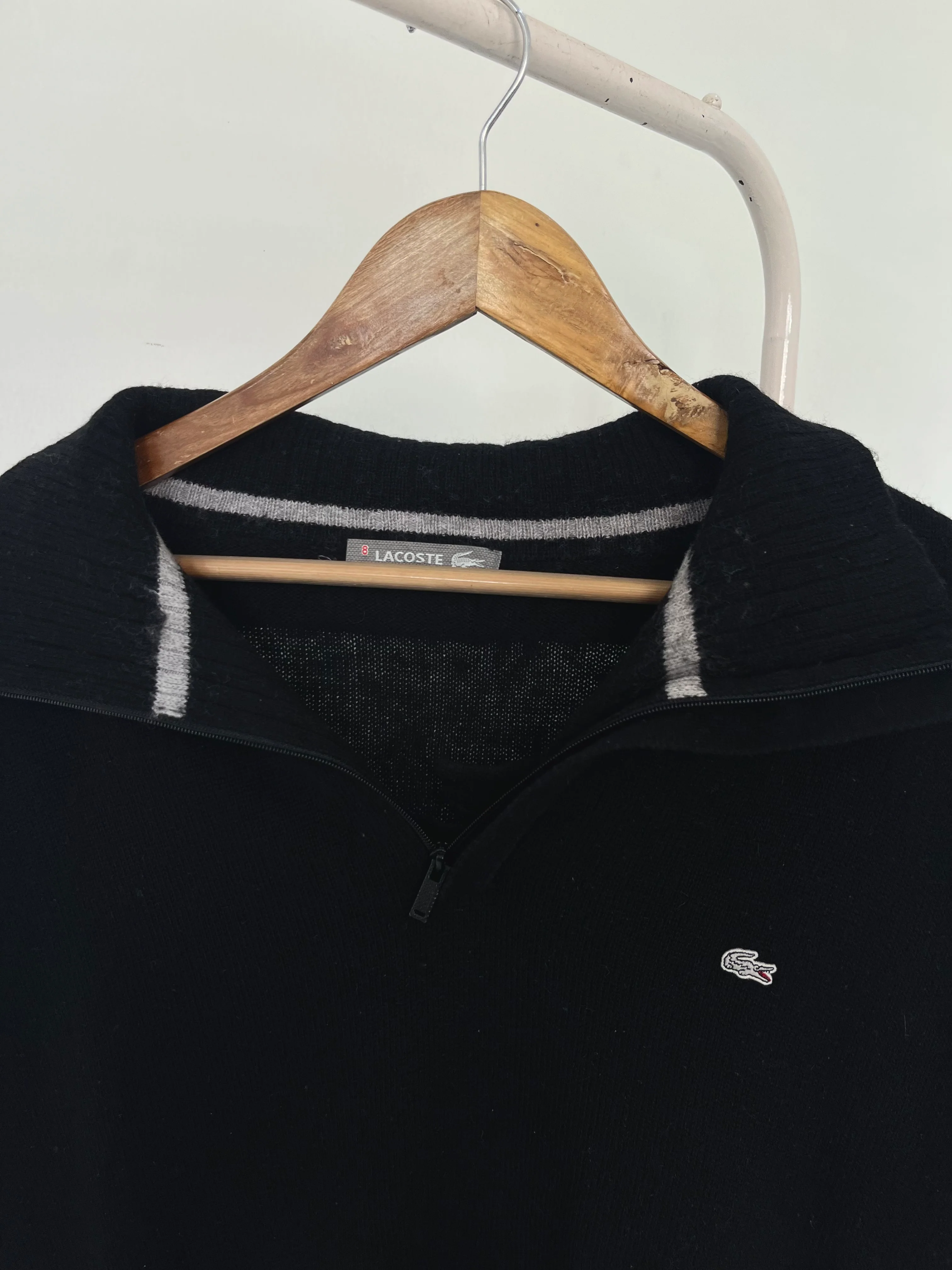 Vintage Lacoste Wool Sweater-Chest 52 - Image 2