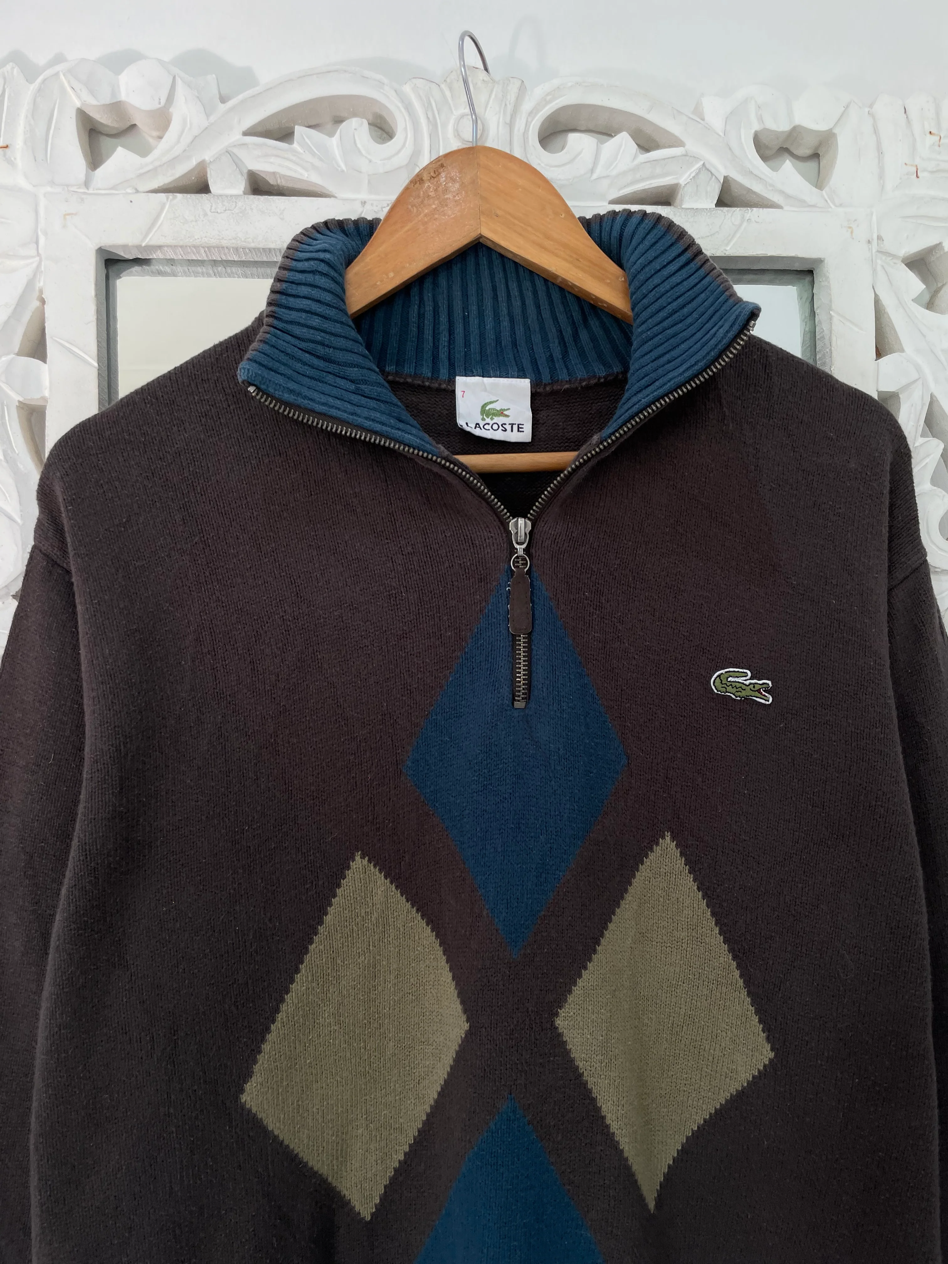 Lacoste Vintage Sweater-Chest 46 - Image 2