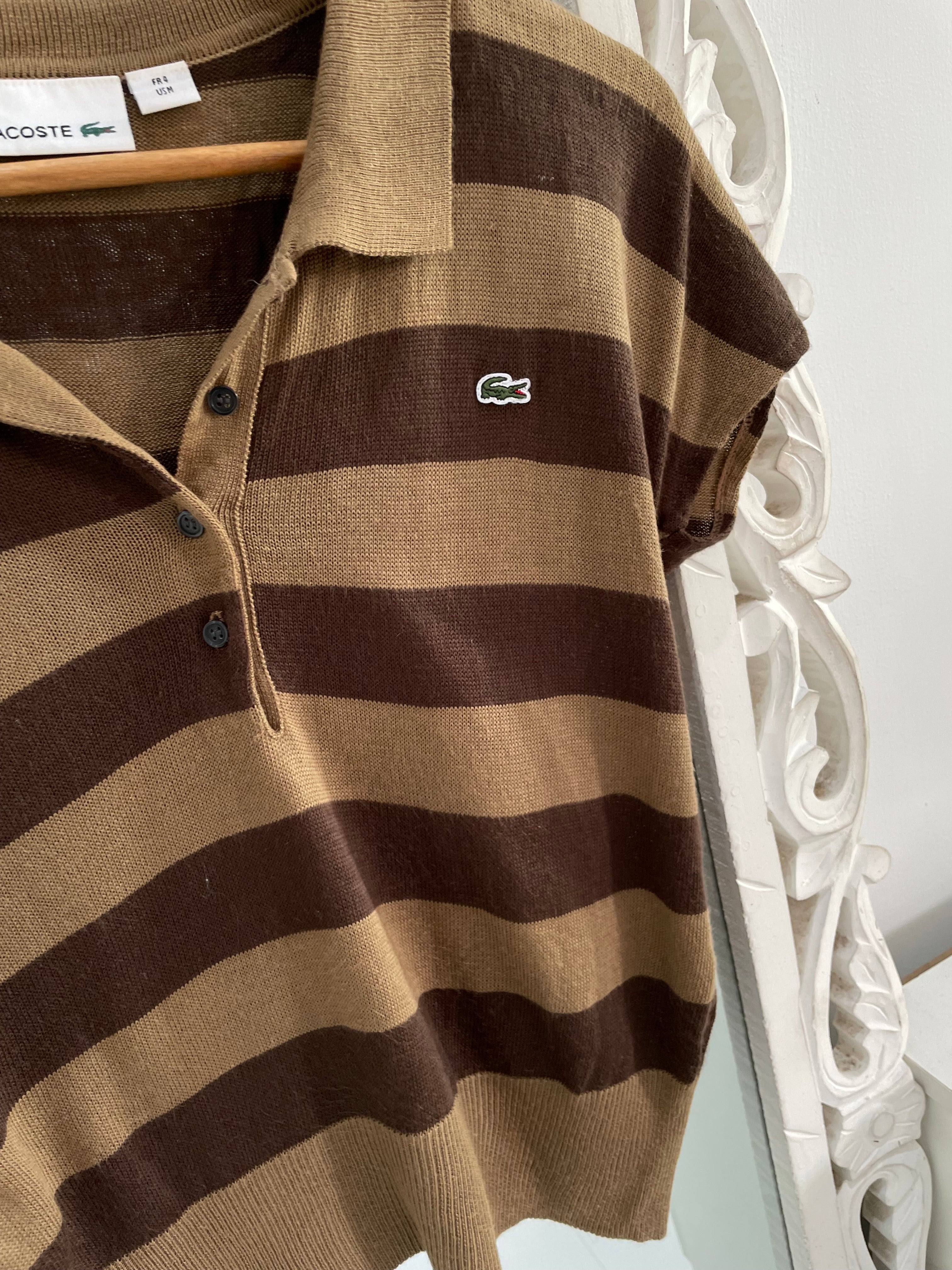 Lacoste Vintage Top-Bust 34 to 36 - Image 3
