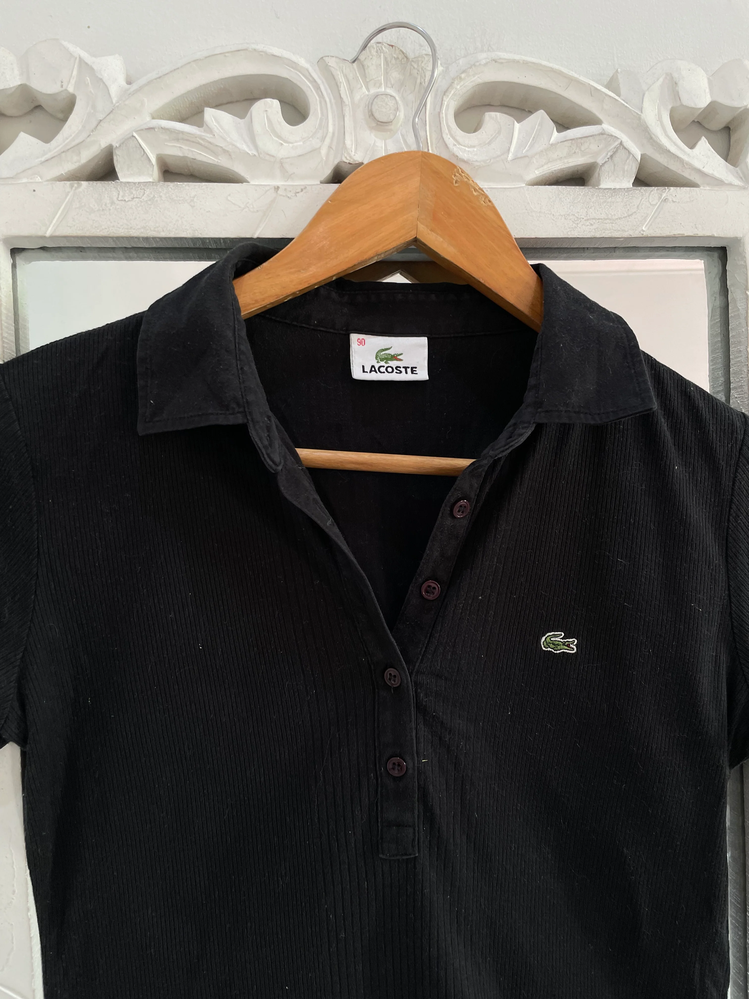 Lacoste Vintage Top-Bust 32 to 34 - Image 2