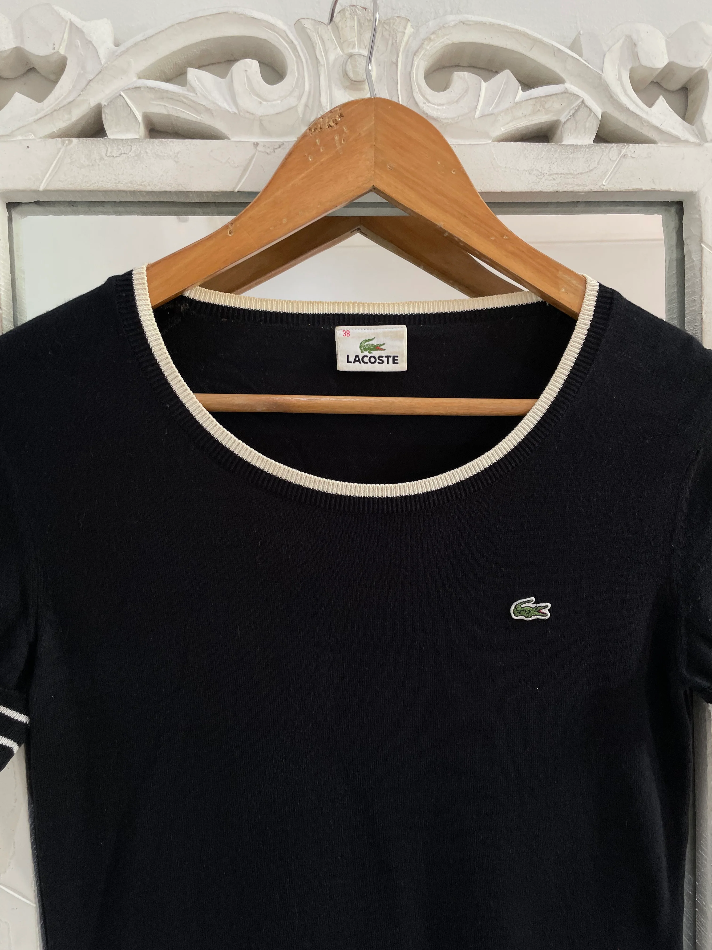 Lacoste Vintage Top-Bust 32 to 34 - Image 2