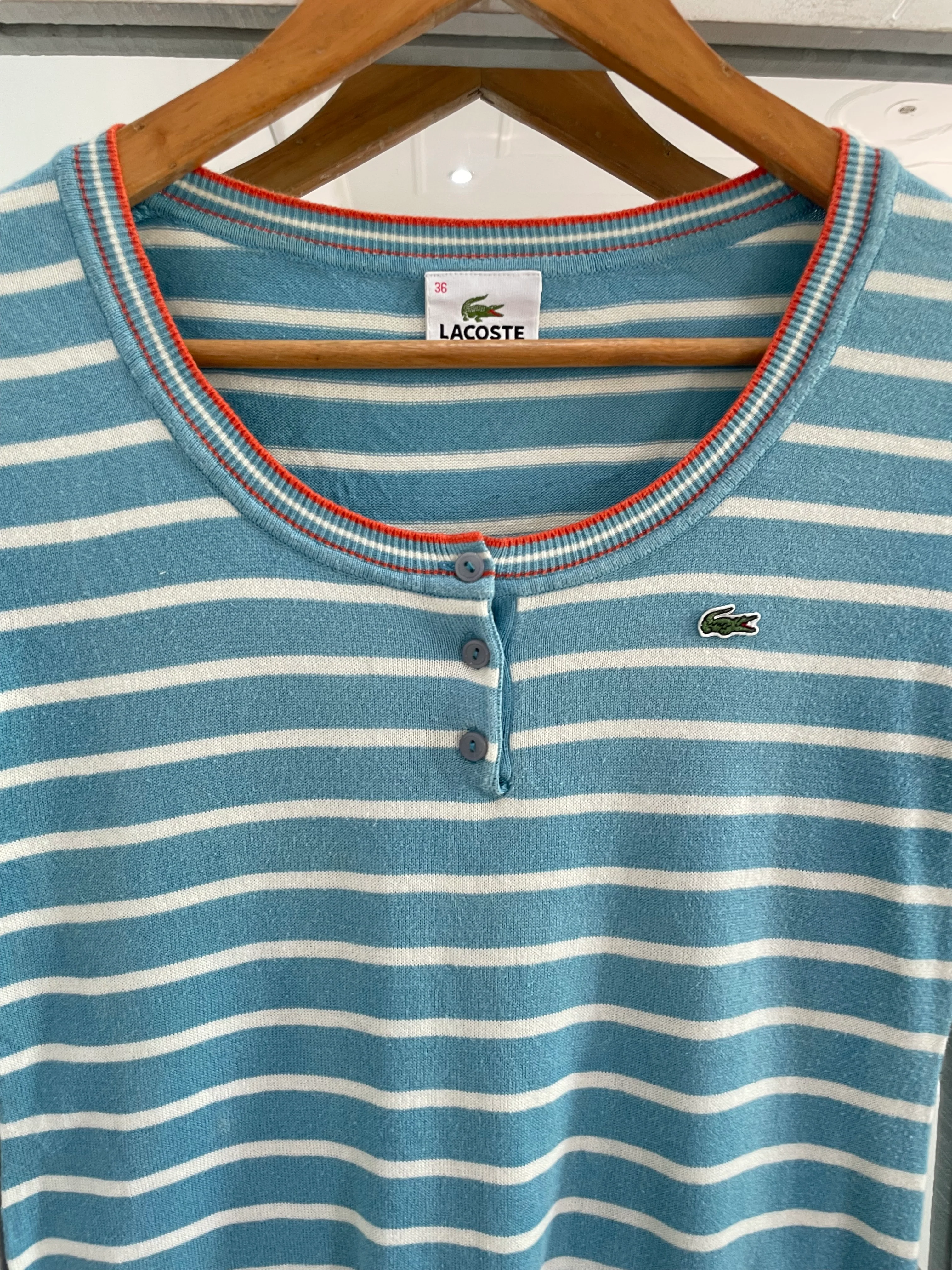 Vintage Lacoste Top-Bust 32 to 34 - Image 2