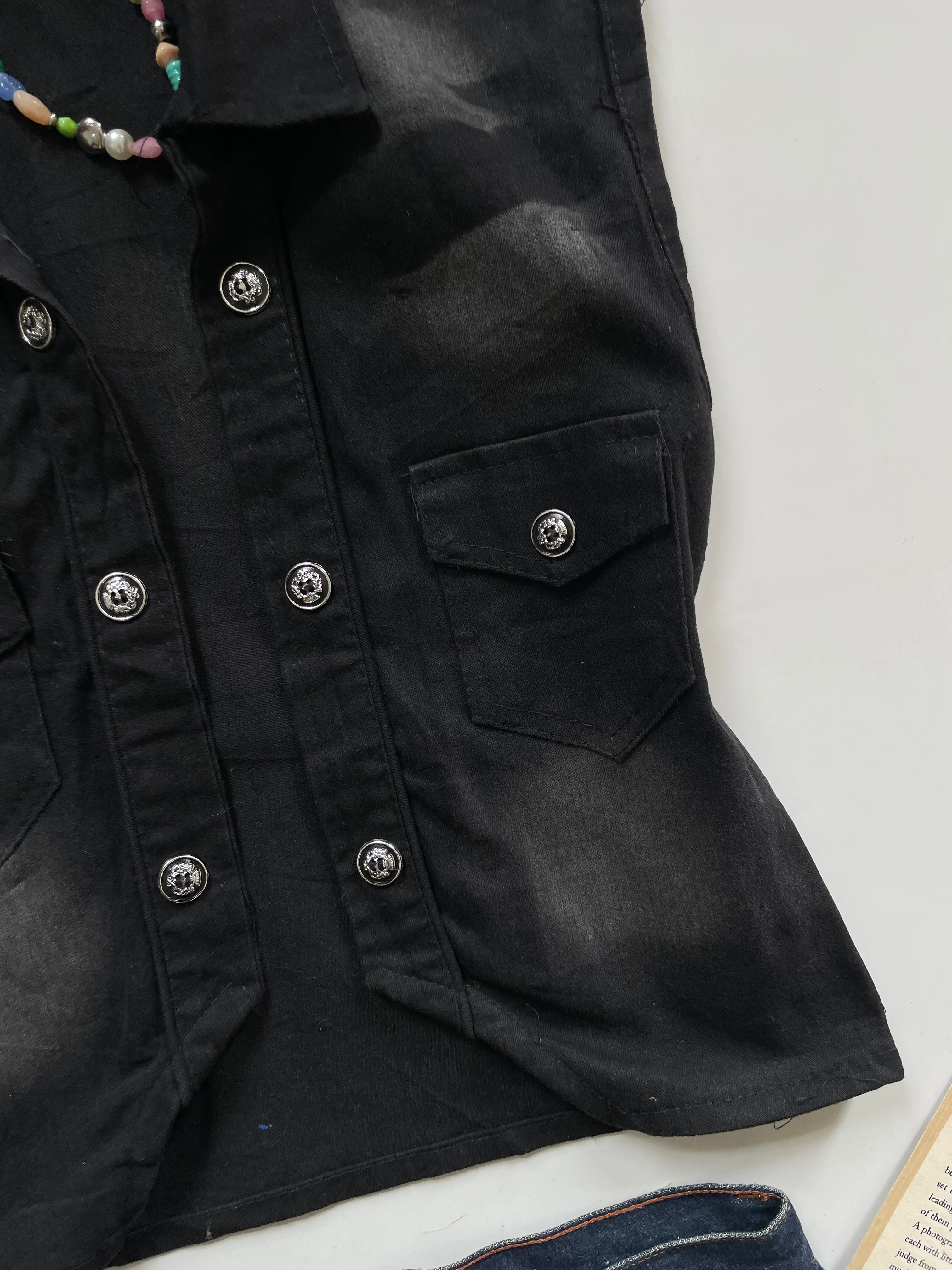 Vintage Waistcoat-Bust 30 - Image 3