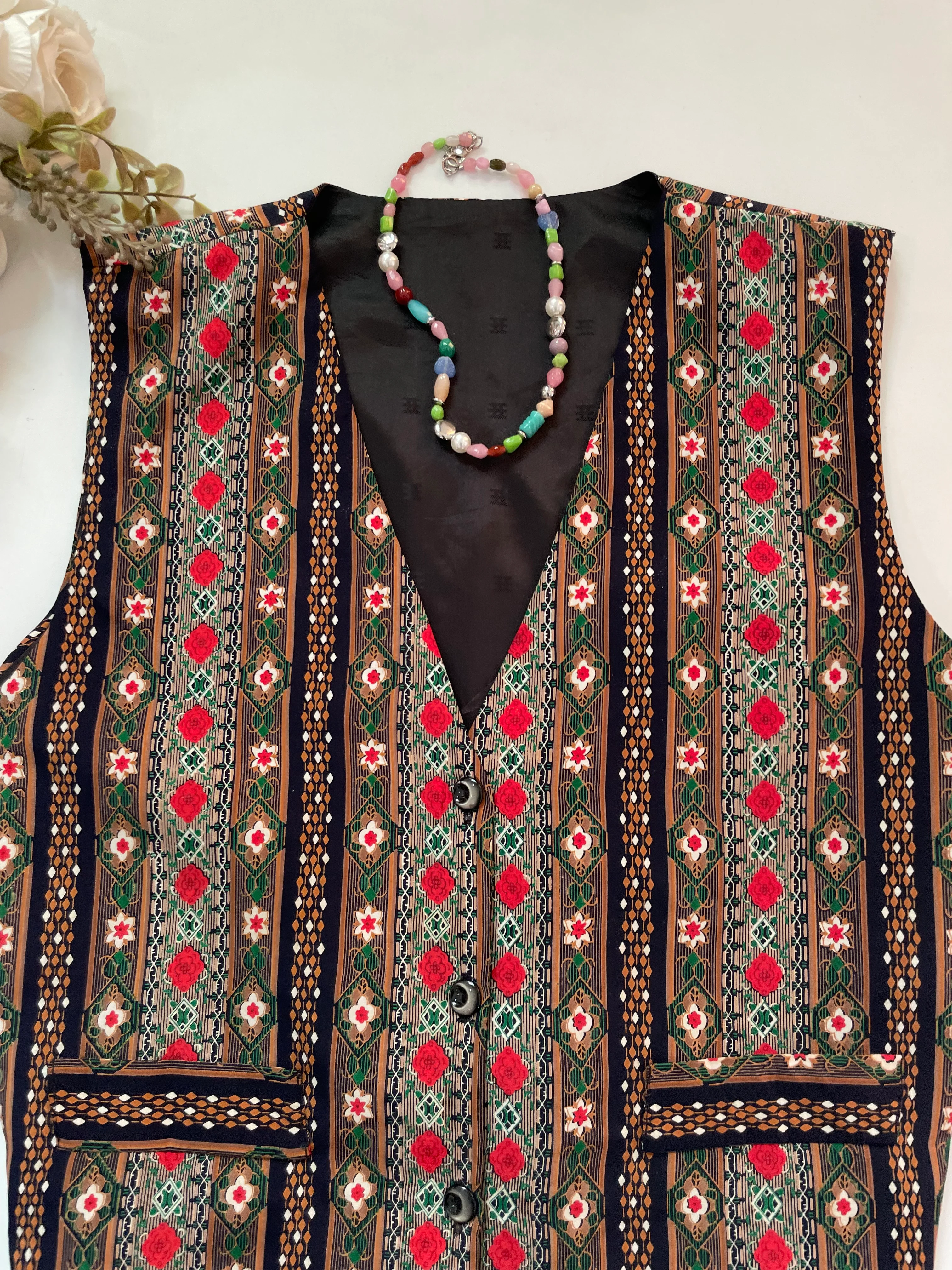 Vintage Waistcoat-Bust 42 - Image 2