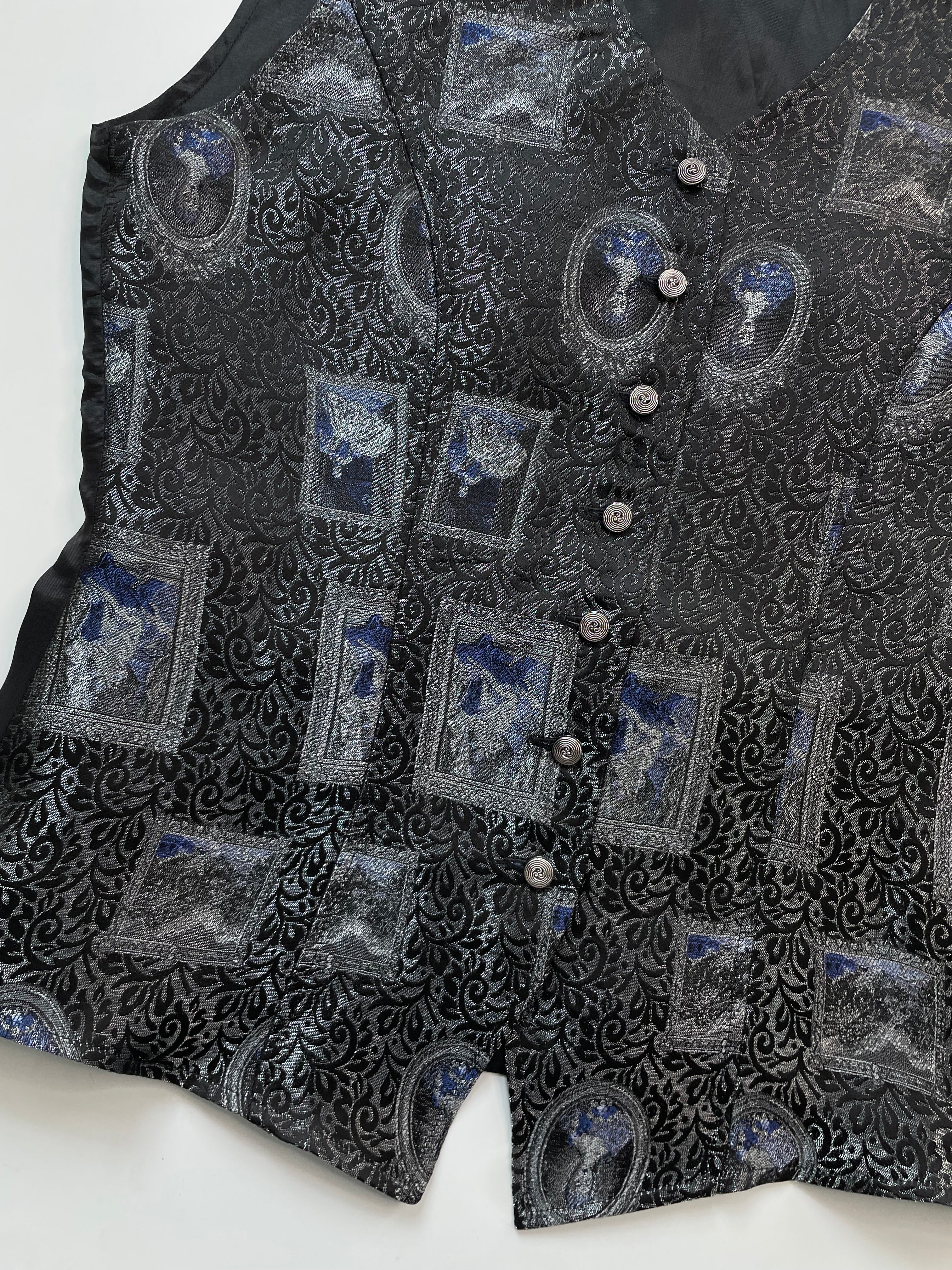 Jacquard Waistcoat-Bust 40 - Image 3